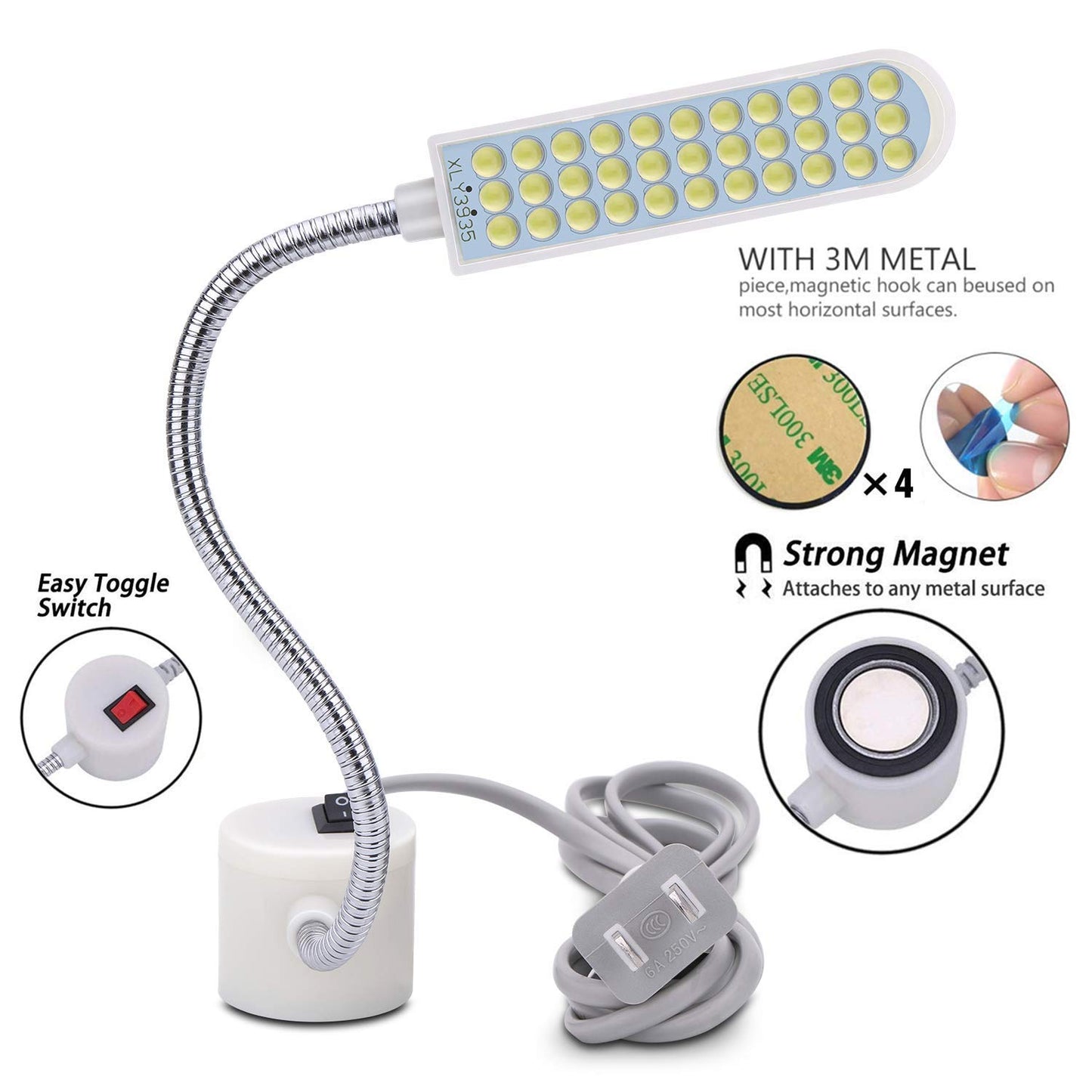 Sewing Machine Light (36LEDs) Gooseneck