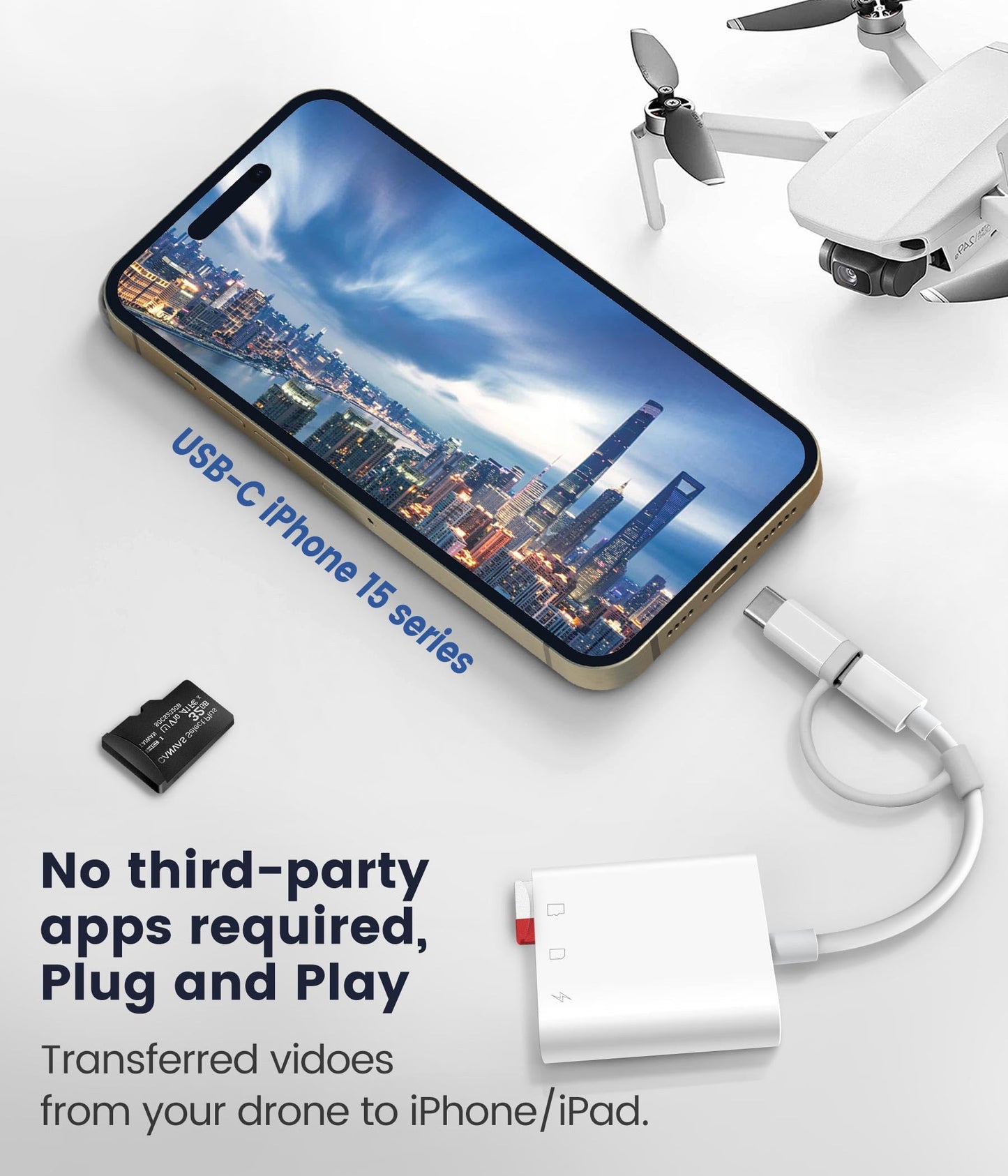 SD Card Reader for iPhone iPad