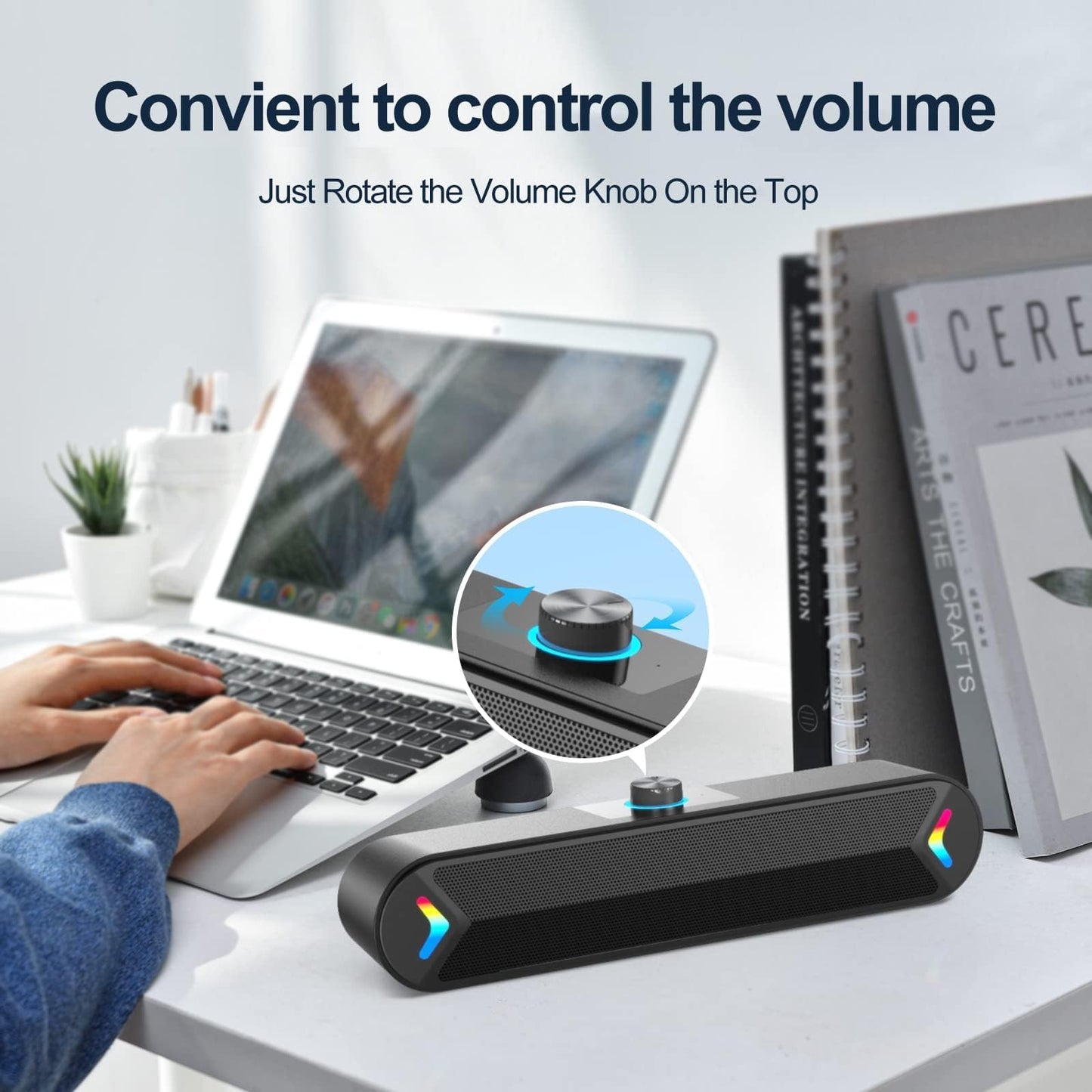 LENRUE Computer Speakers, Projector Speaker