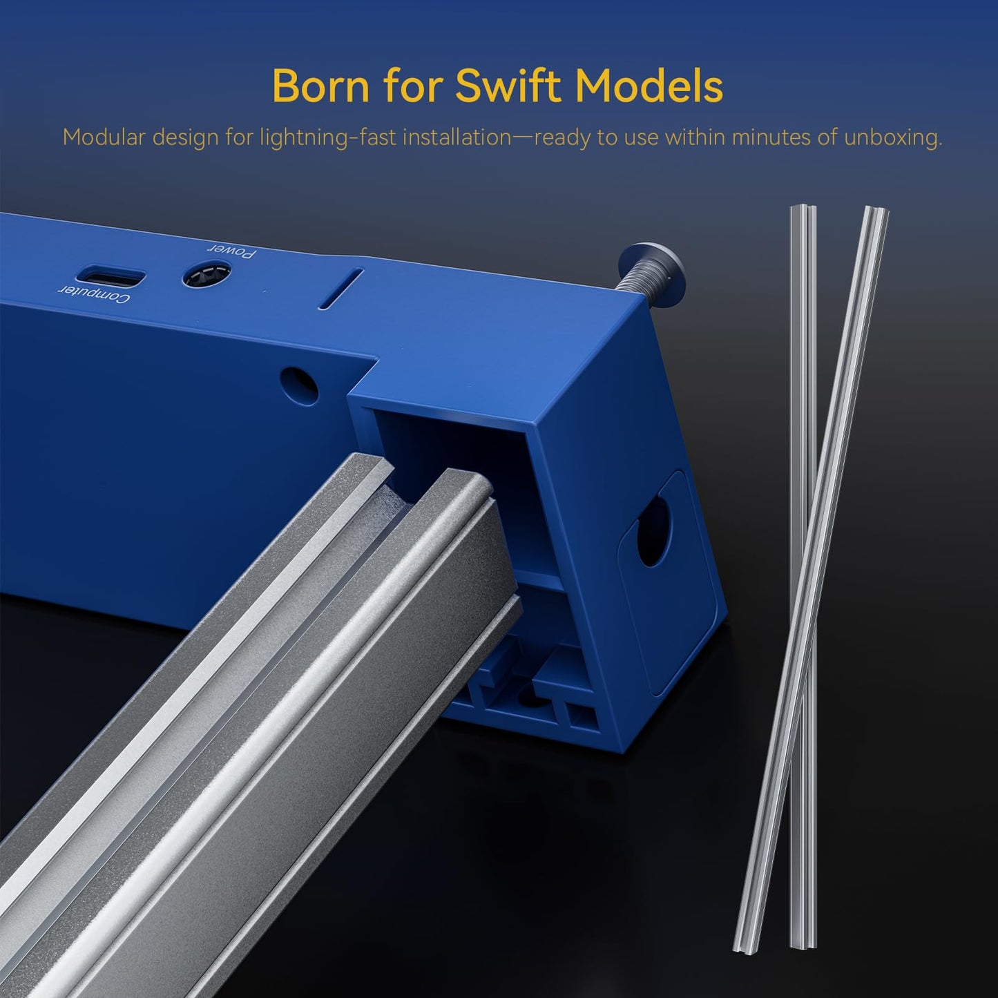 AtomStack Swift Extension Pole for Laser Engraver