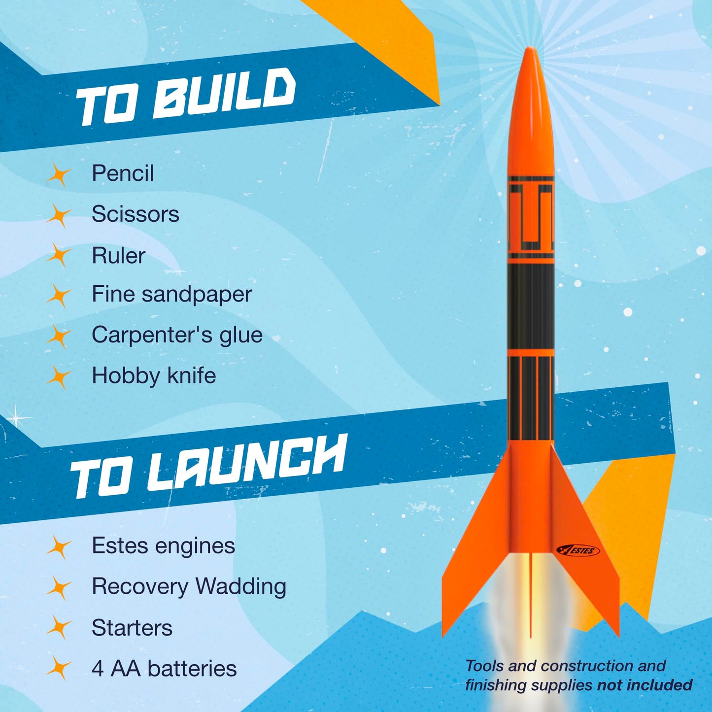 Estes 1427 Alpha III Rocket-Building Kit