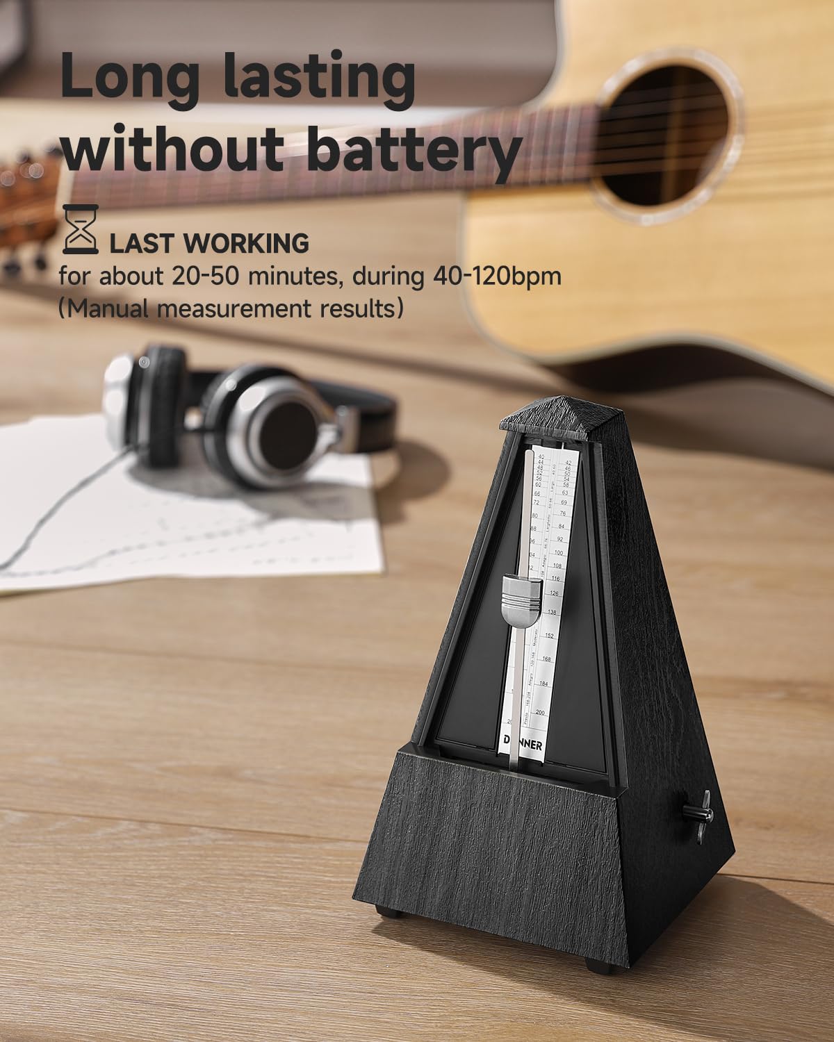 Donner Mechanical Metronome for Piano Guitar Drum Violin Saxophone Musician