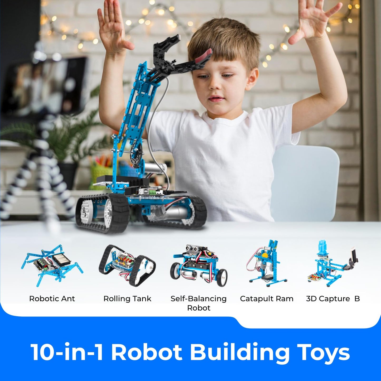 Makeblock mBot Ultimate 10 in 1 Robot Building Kit for Teenagers & Adults