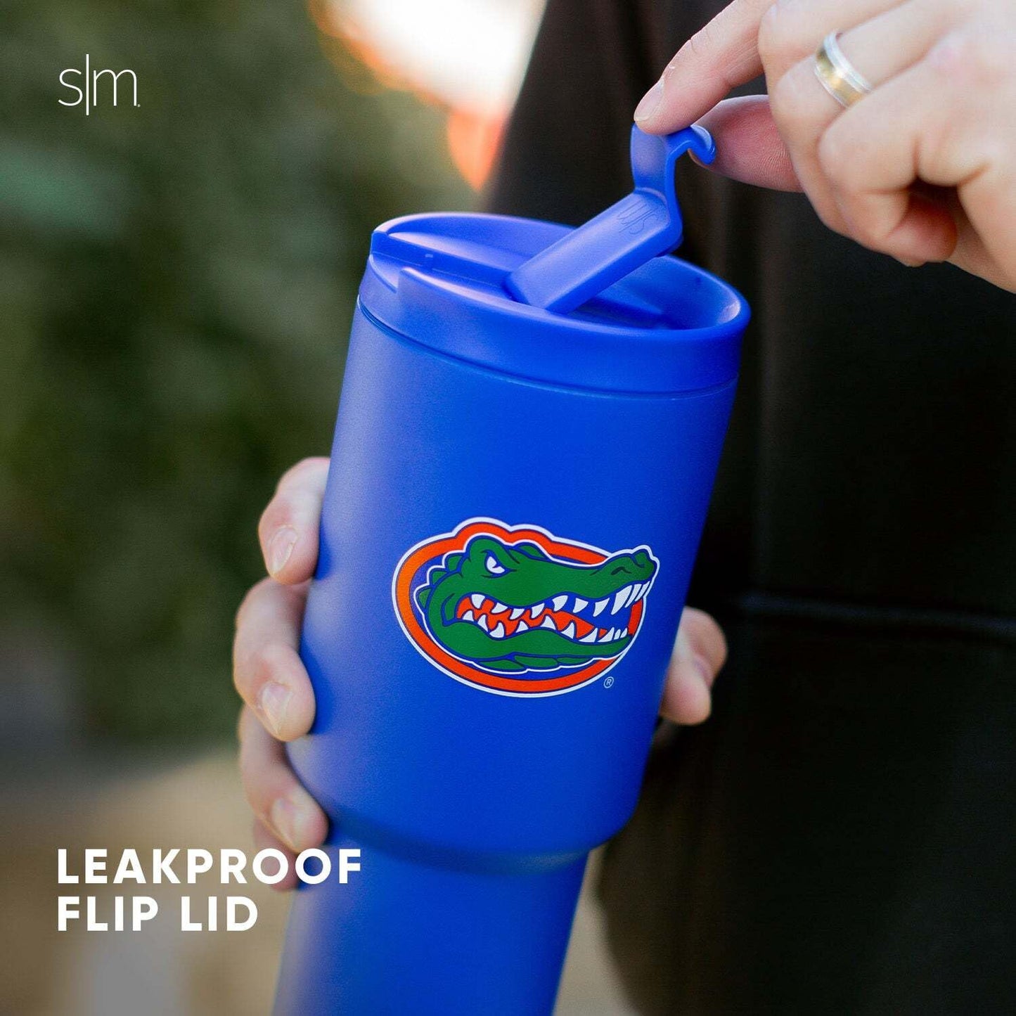Simple Modern LSU Tigers 30 oz Tumbler with Flip Lid and Straws