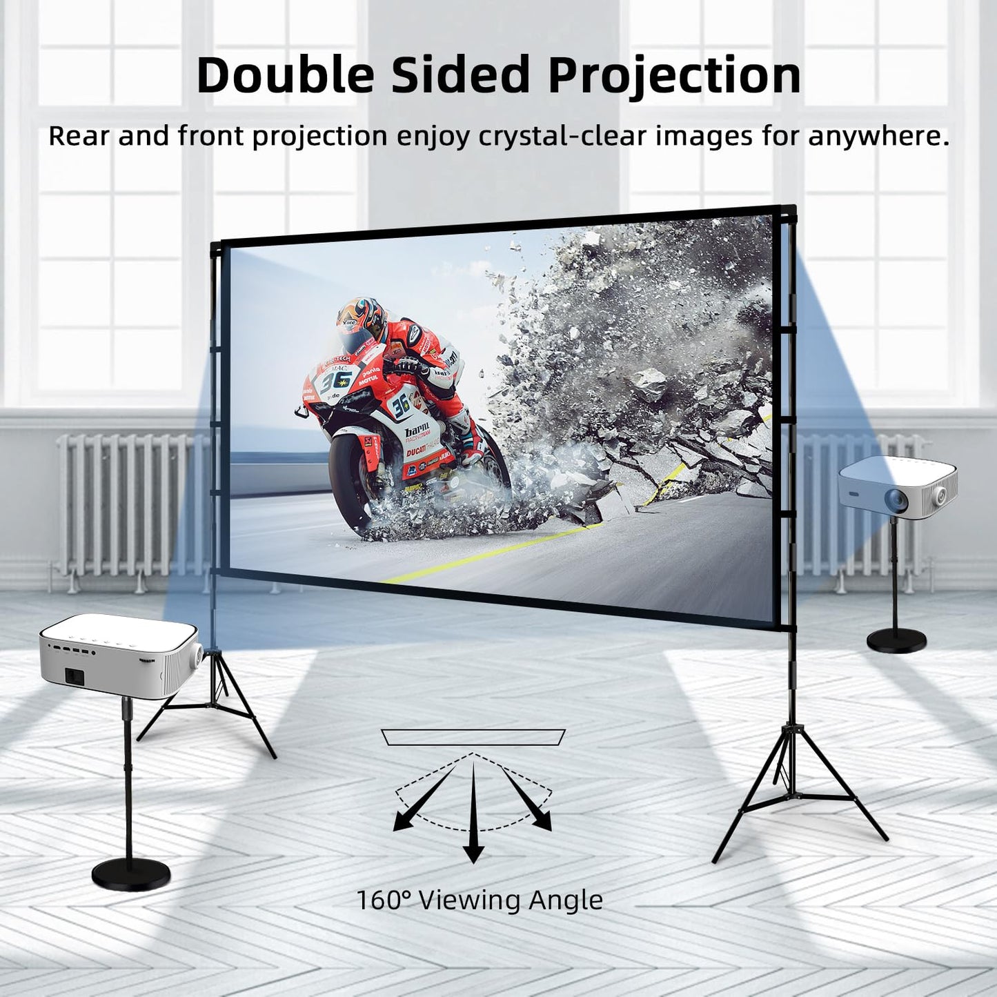 Wootfairy 100inch Projector Screen