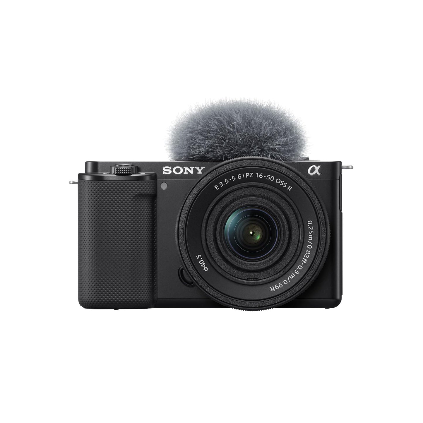 Sony Alpha ZV-E10 - APS-C Interchangeable Lens Mirrorless Vlog Camera Kit - Black