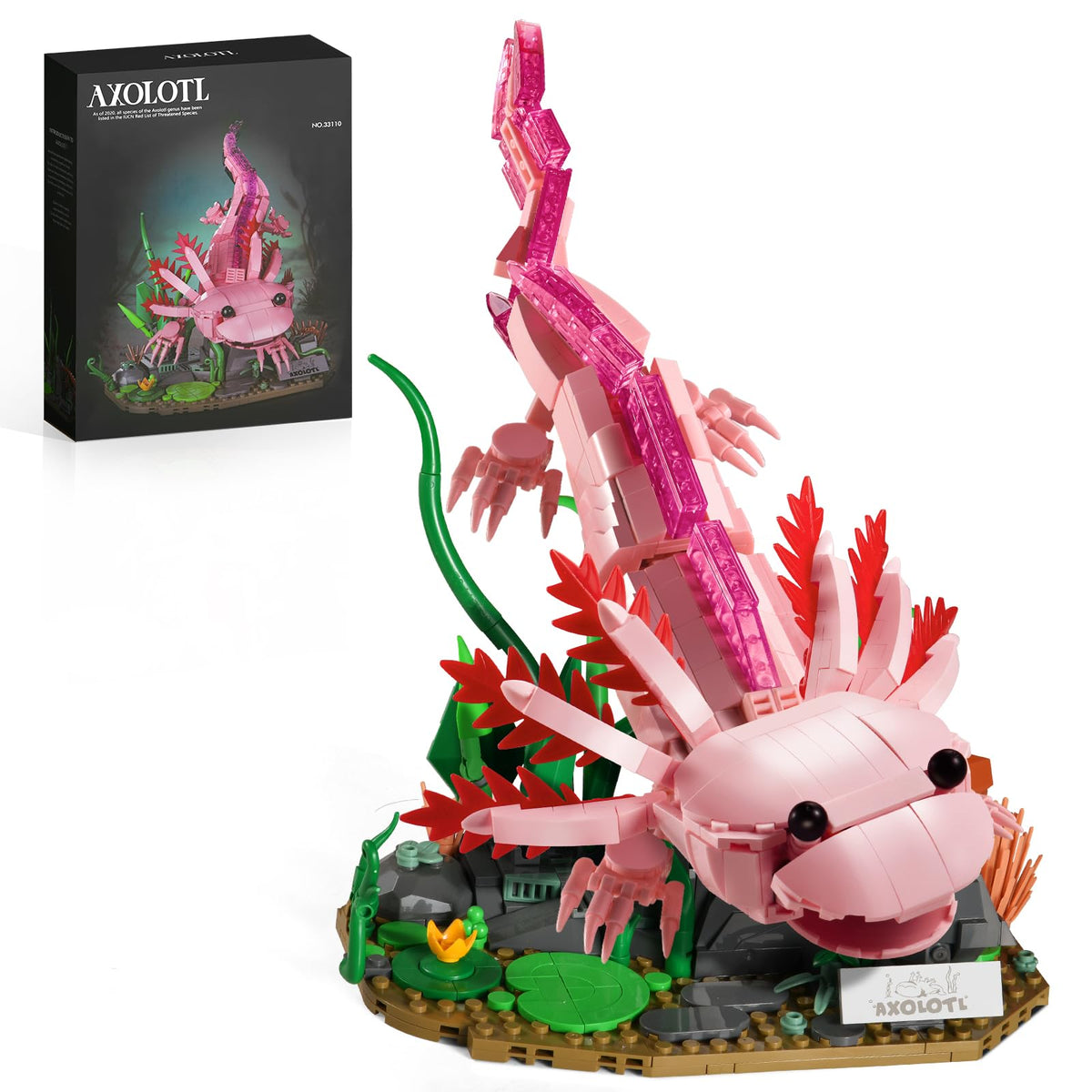 KKQ Axolotl Building Blocks Sets