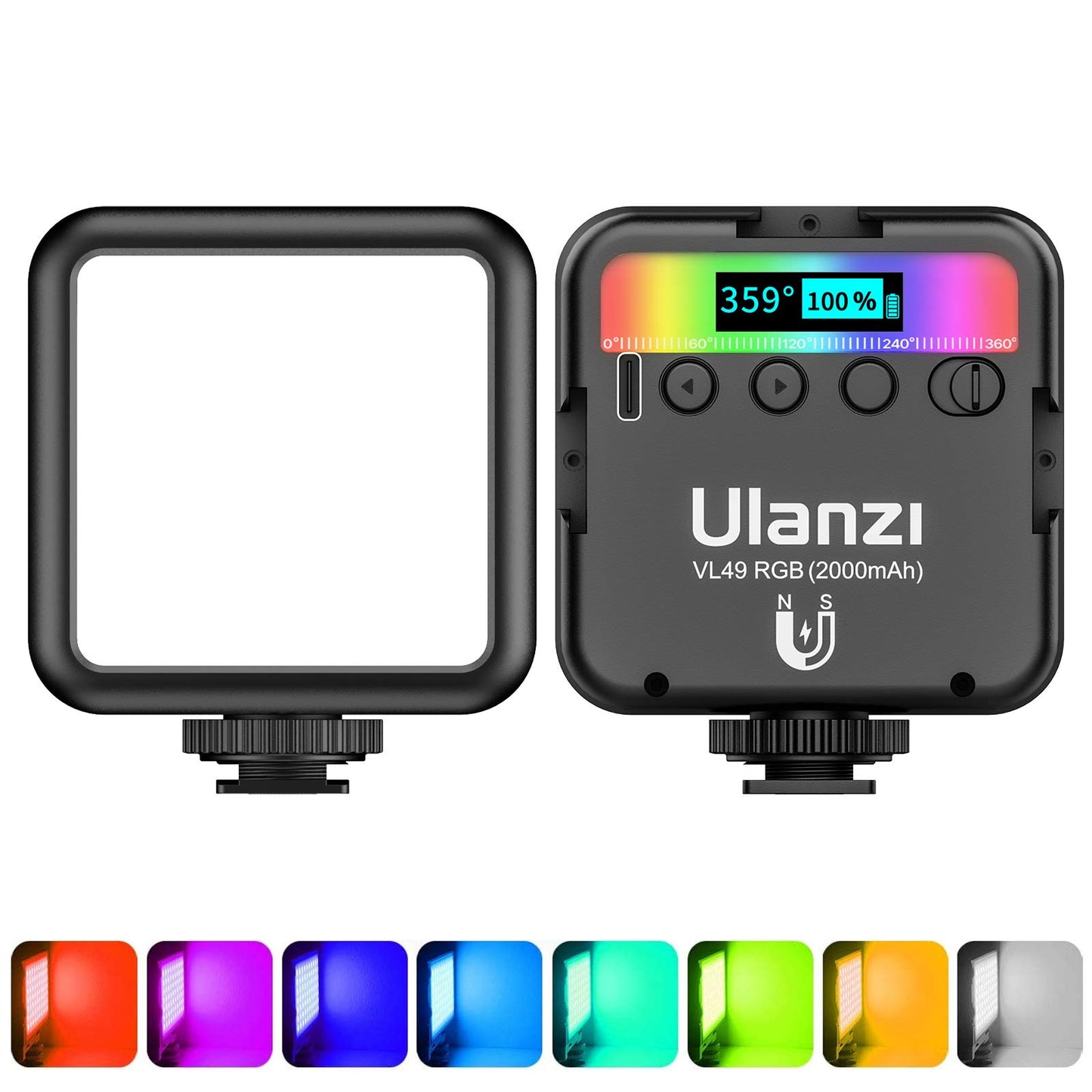 RGB Video Lights, LED Camera Light