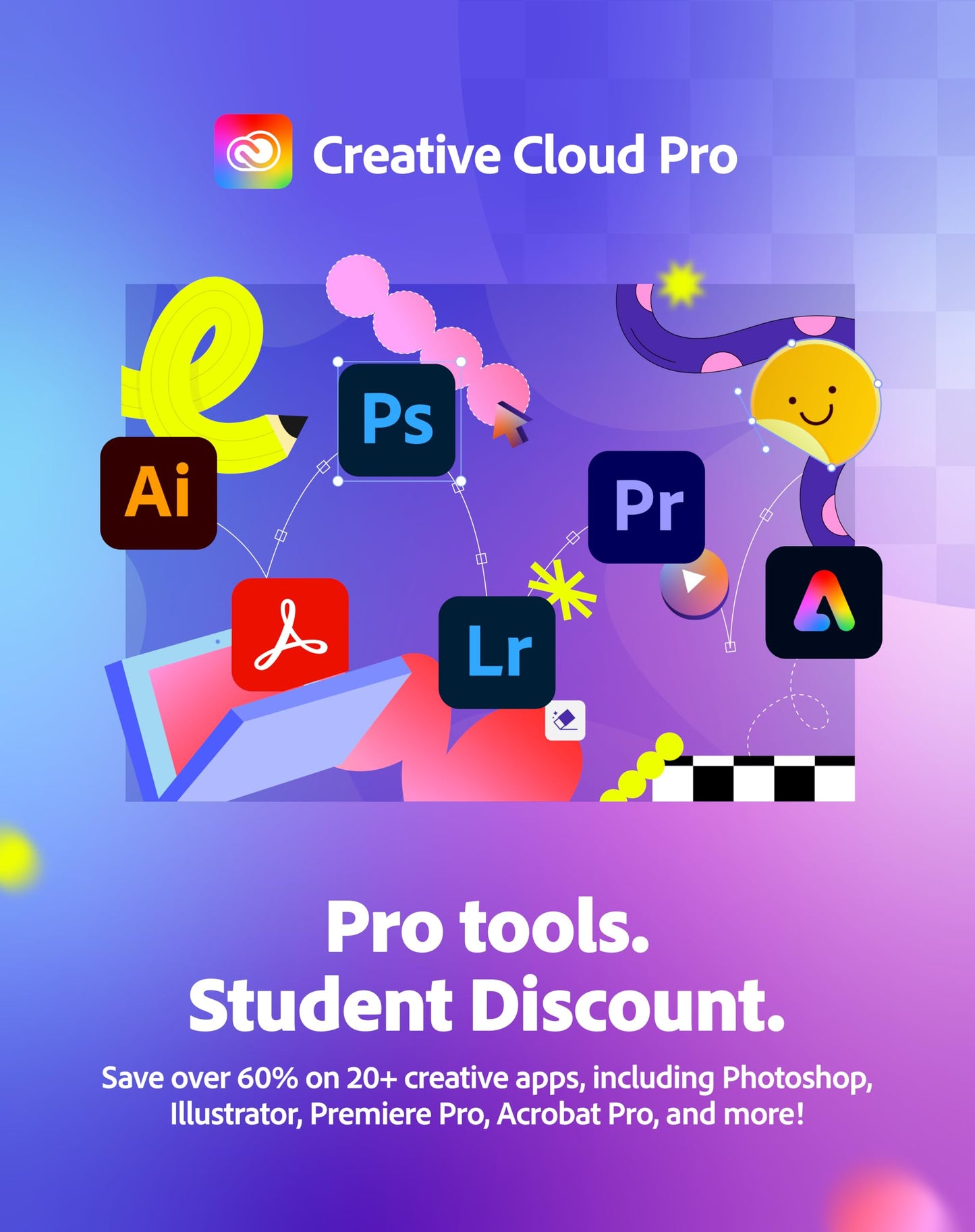 Adobe Creative Cloud Pro | Student & Teacher Edition