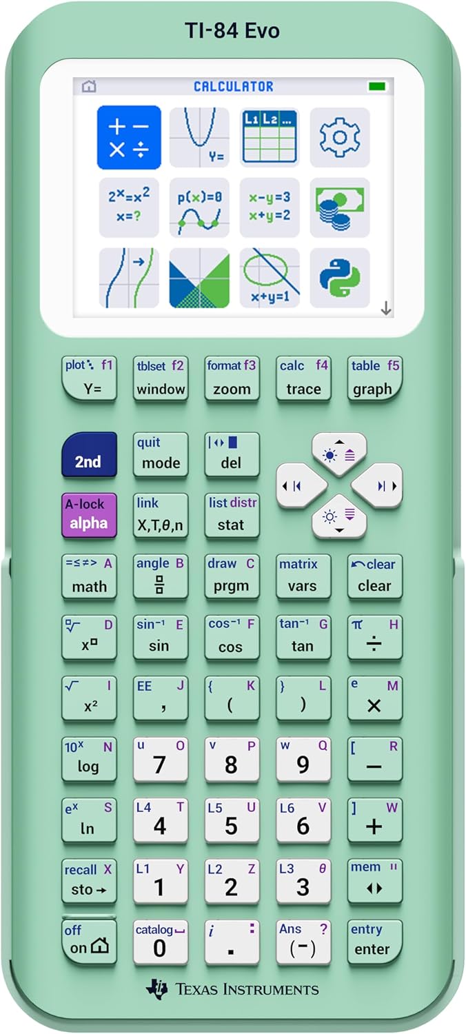 NEW- TI-84 EVO Graphing Calculator Texas Instruments