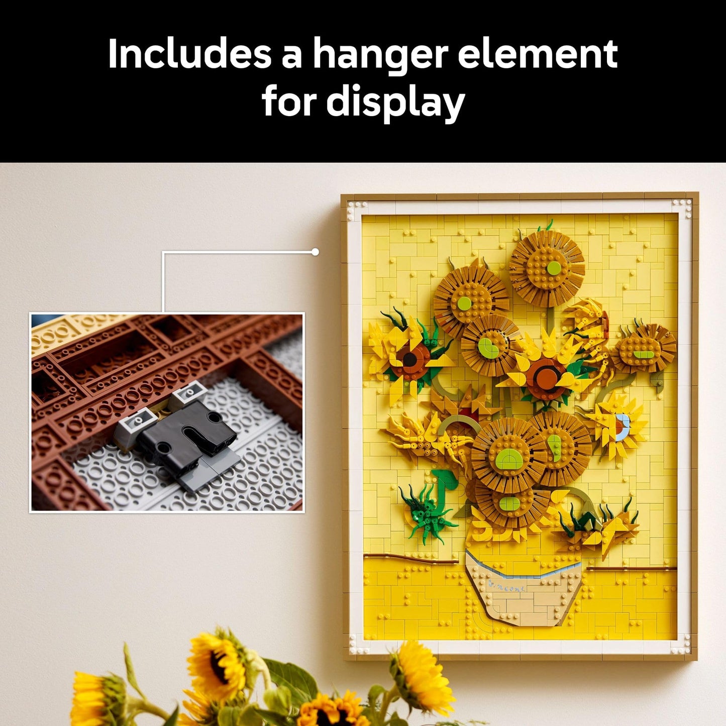 LEGO Art Vincent Van Gogh – Sunflowers Building Set
