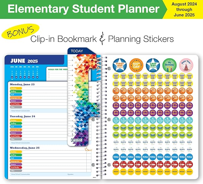 Student Planner for Academic Year 2024-2025