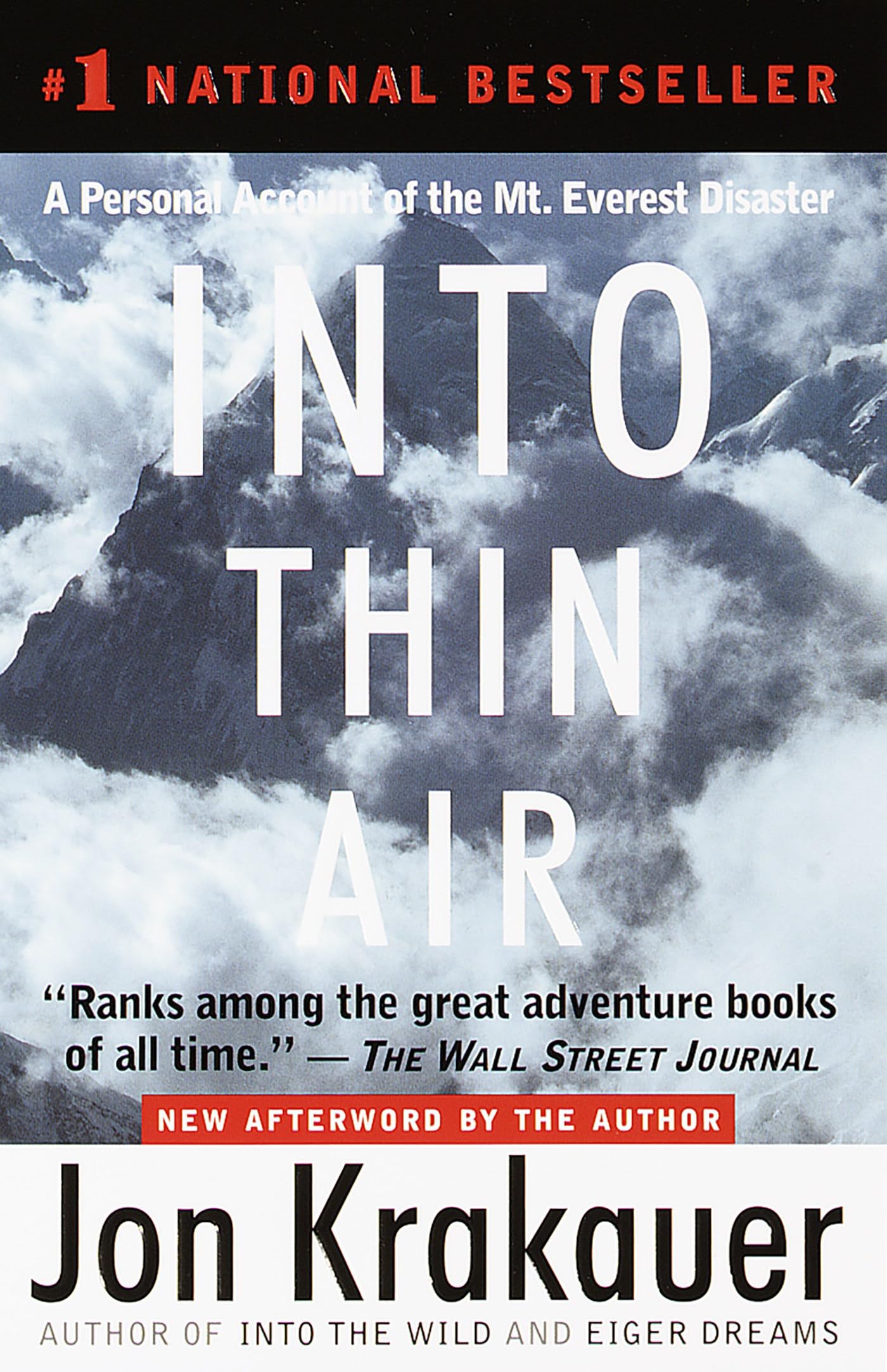 Into Thin Air: A Personal Account of the Mt. Everest Disaster by Krakauer, Jon (1998)- PB