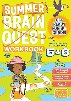Summer Brain Quest: Between Grades 5 & 6 Paperback