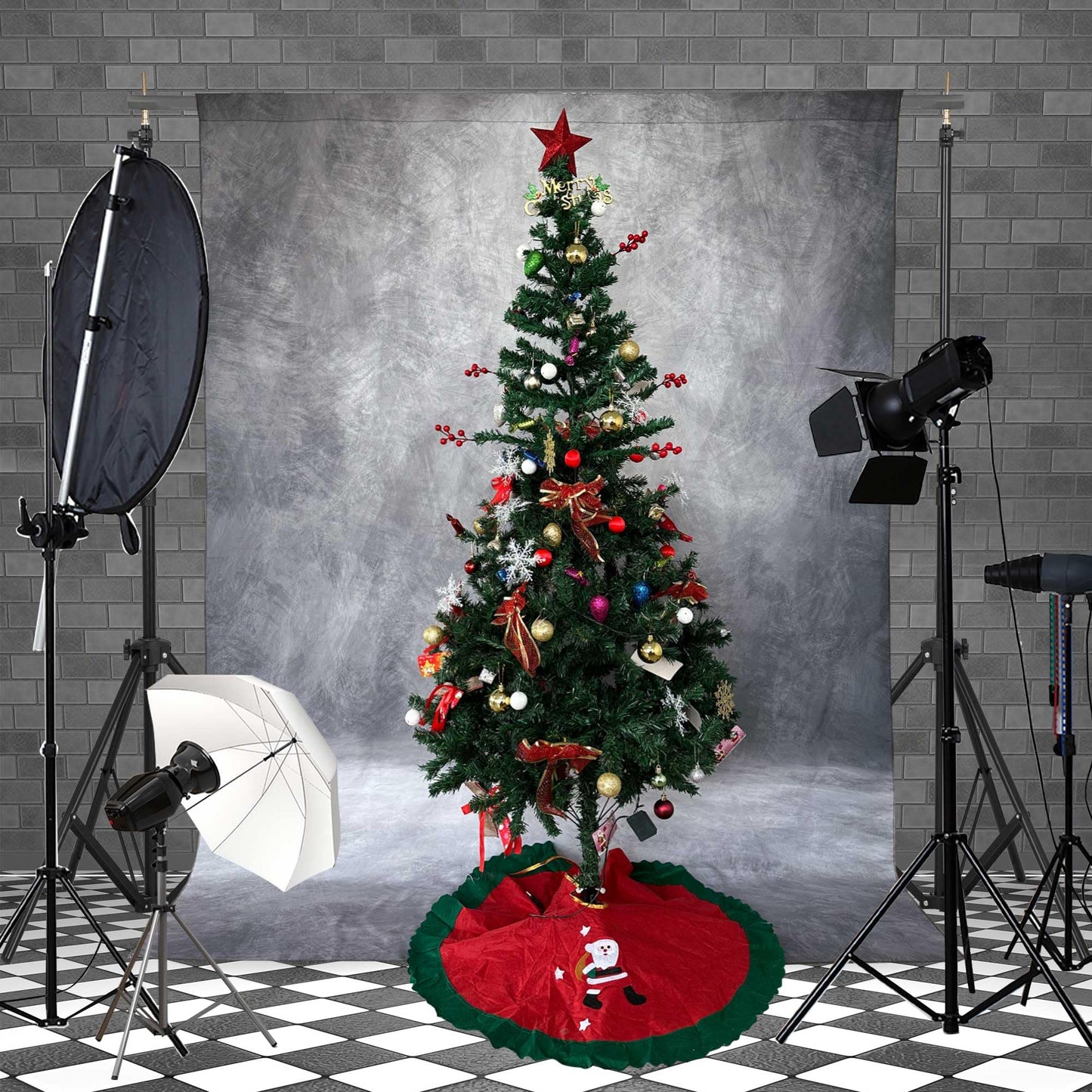 Photography Backdrop (8x10ft,Grey)