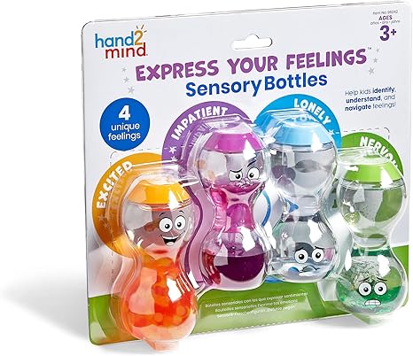 Express Your Feelings Sensory Bottles- Secondary Emotions