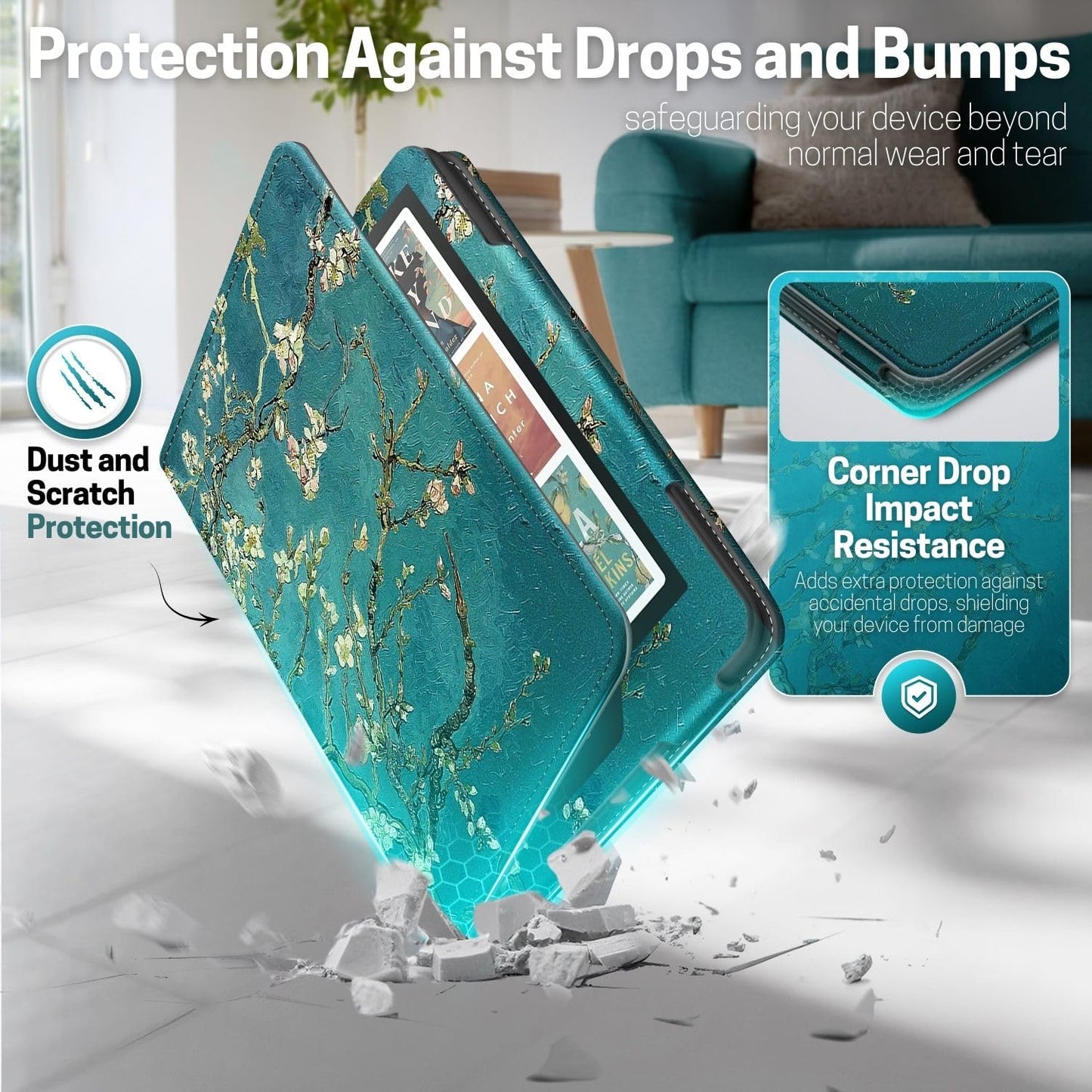 Stand Case with Strap for Kindle Paperwhite 12th Gen 2024 / Kindle Colorsoft Signature Edition