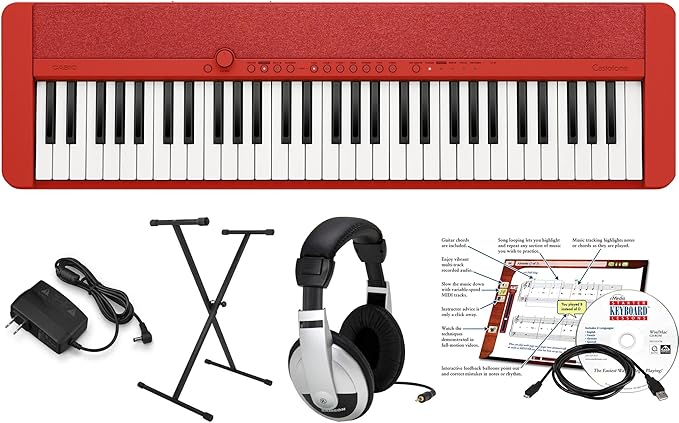 Casio CTS1RD EPA Pack with Stand and Learning Software