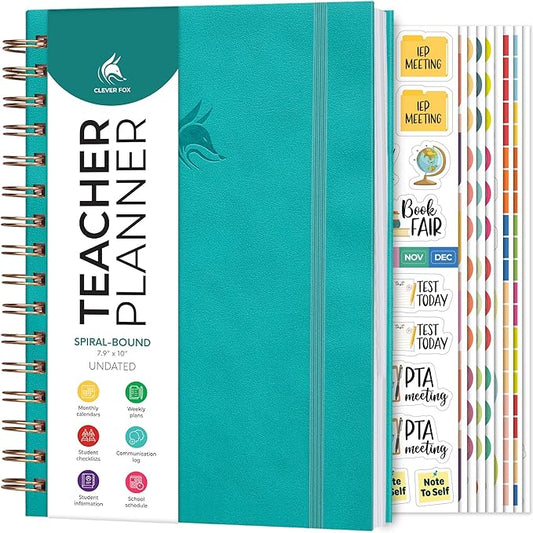 Planner Spiral- Calendar and Lesson Plans