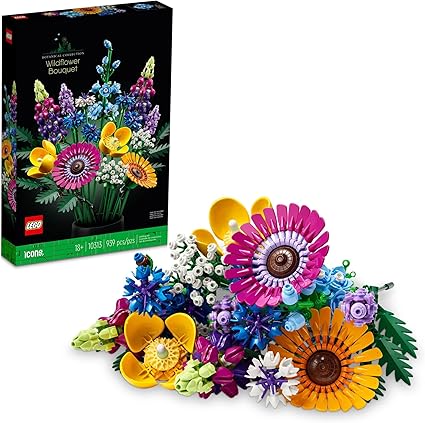 LEGO Icons Wildflower Bouquet Set- Educational- K-12