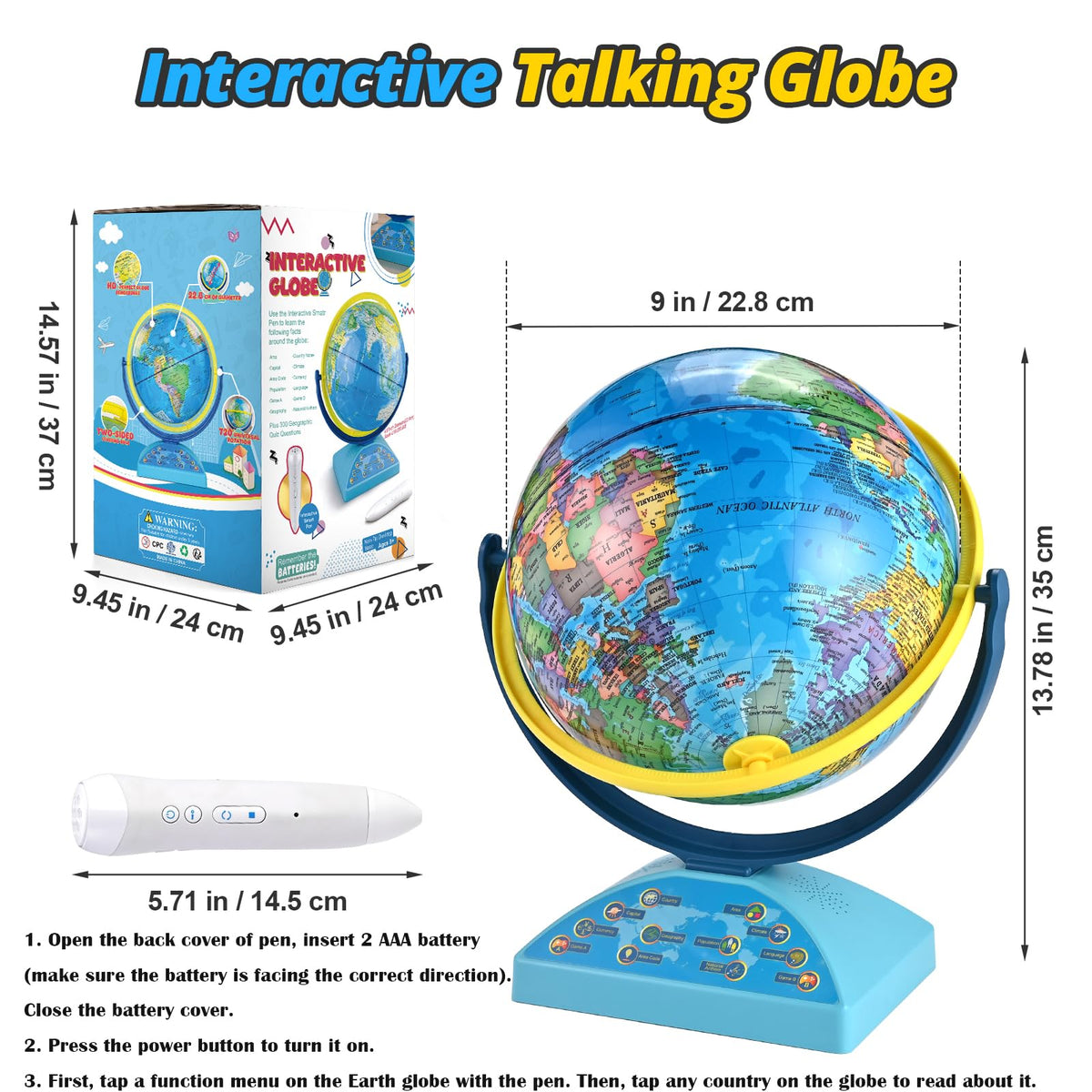 Interactive Globe for Children