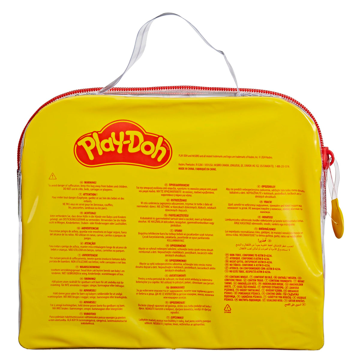 Play-Doh Starter Set 9-Piece Kit with Storage Tote & 4 Modeling Compound Cans