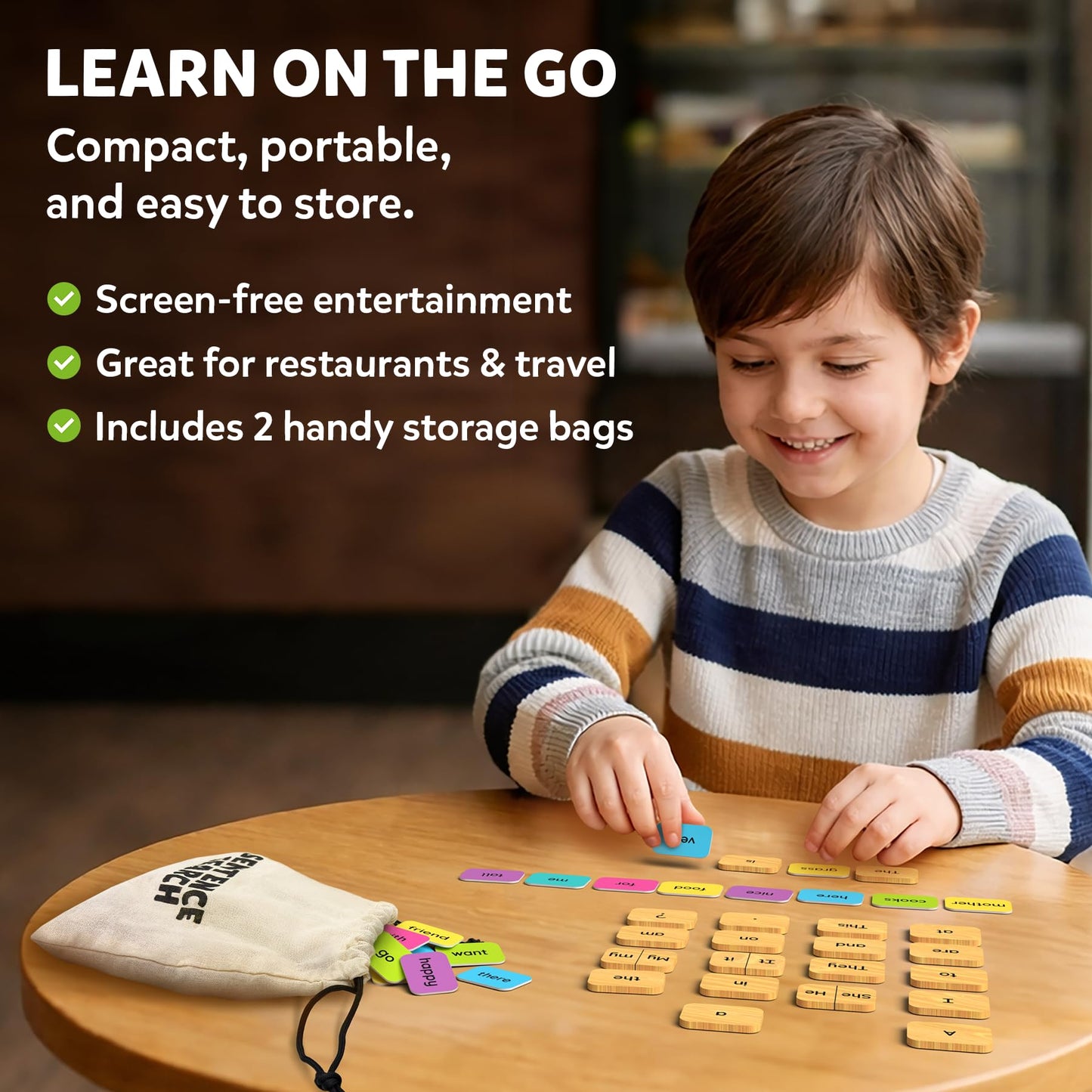 Skillmatics Sentence Search – Educational Board Game