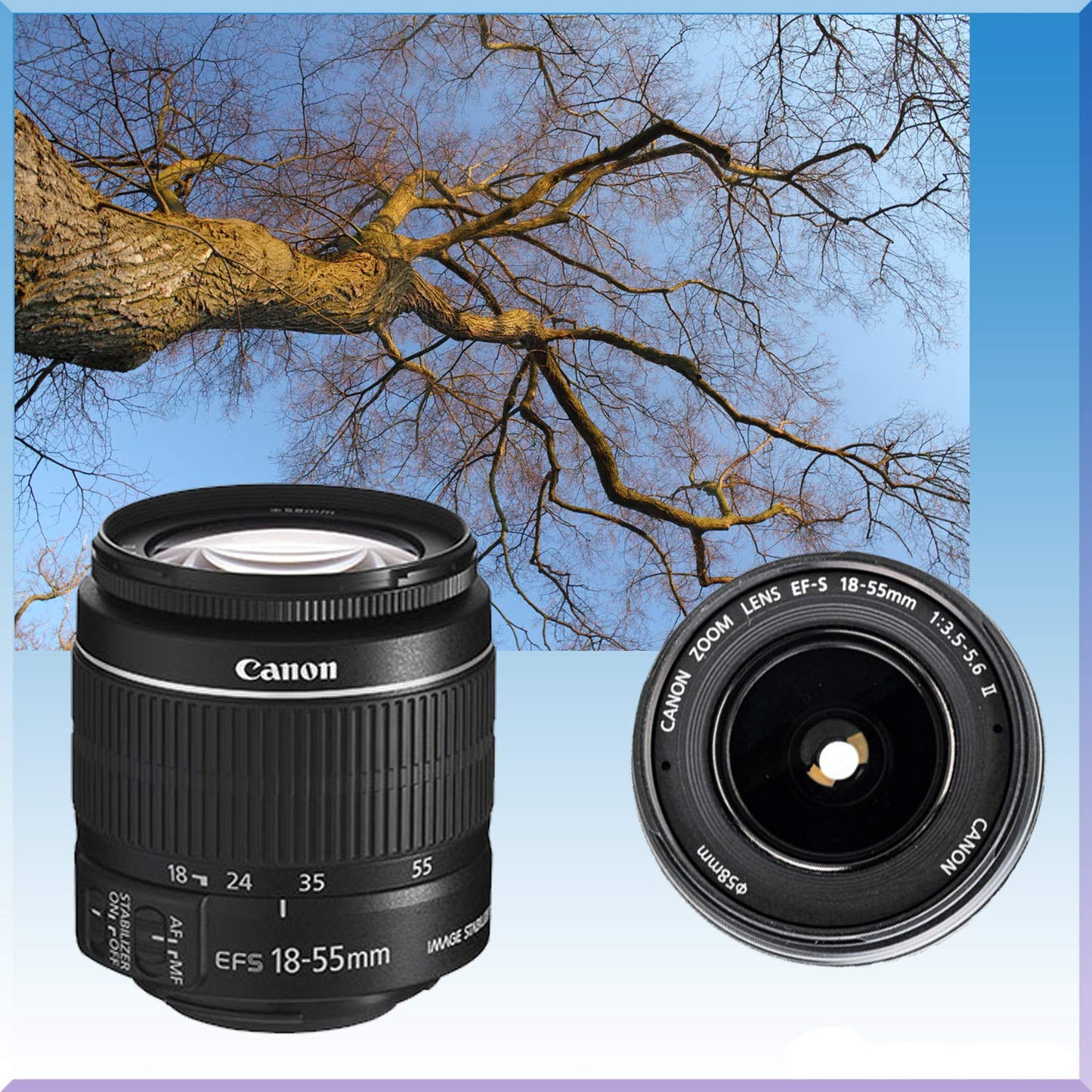 Canon EOS Rebel T7 DSLR Camera with 18-55mm EF-s f/3.5-5.6 is II Lens & EF 75-300mm f/4-5.6 III Lens + 32GB High Speed Memory + Shoulder Bag + Tripod + Full Accessory Bundle