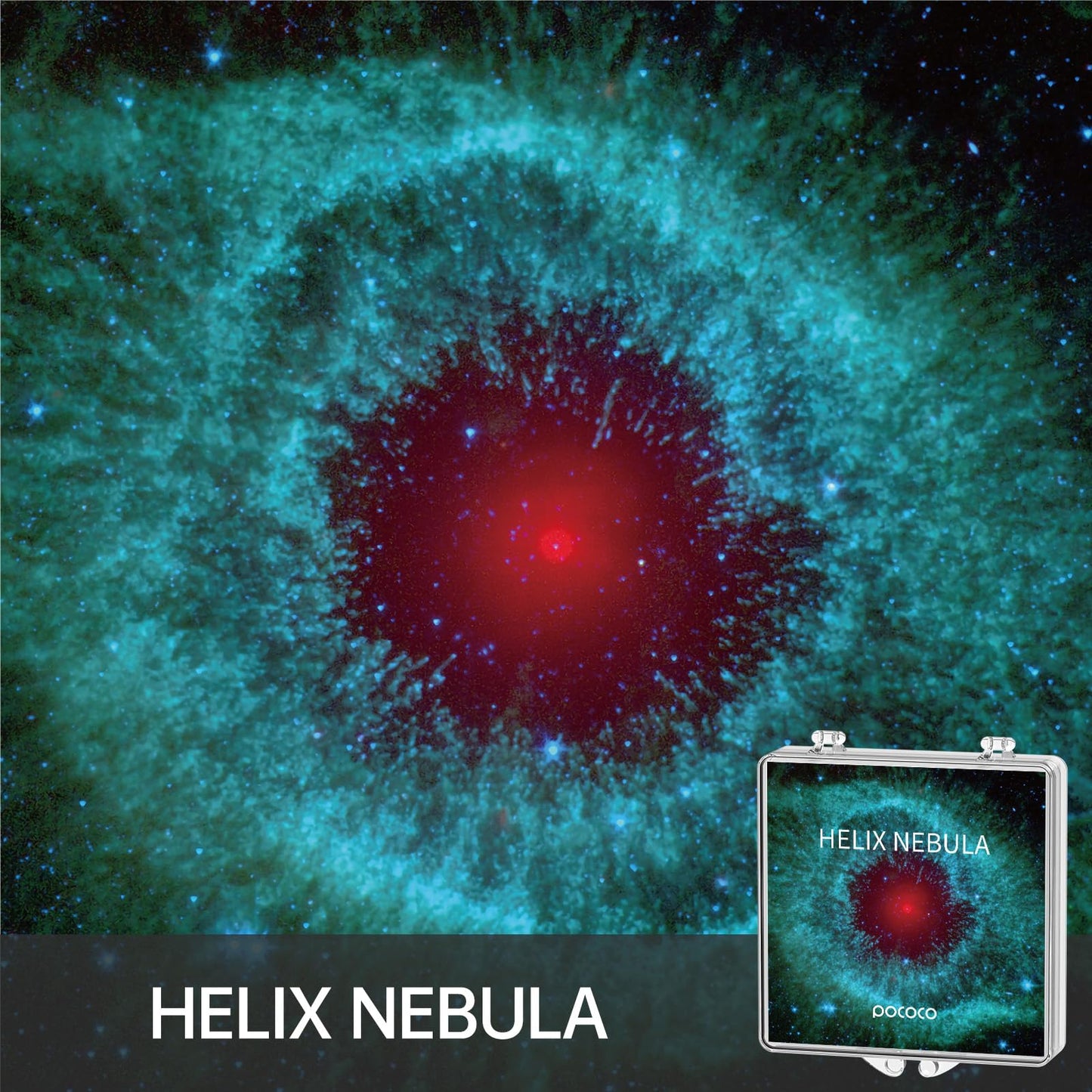 POCOCO Fixed Star and Nebula Series Discs, 5K Resolution, Realistic Patterns, 6 Pieces