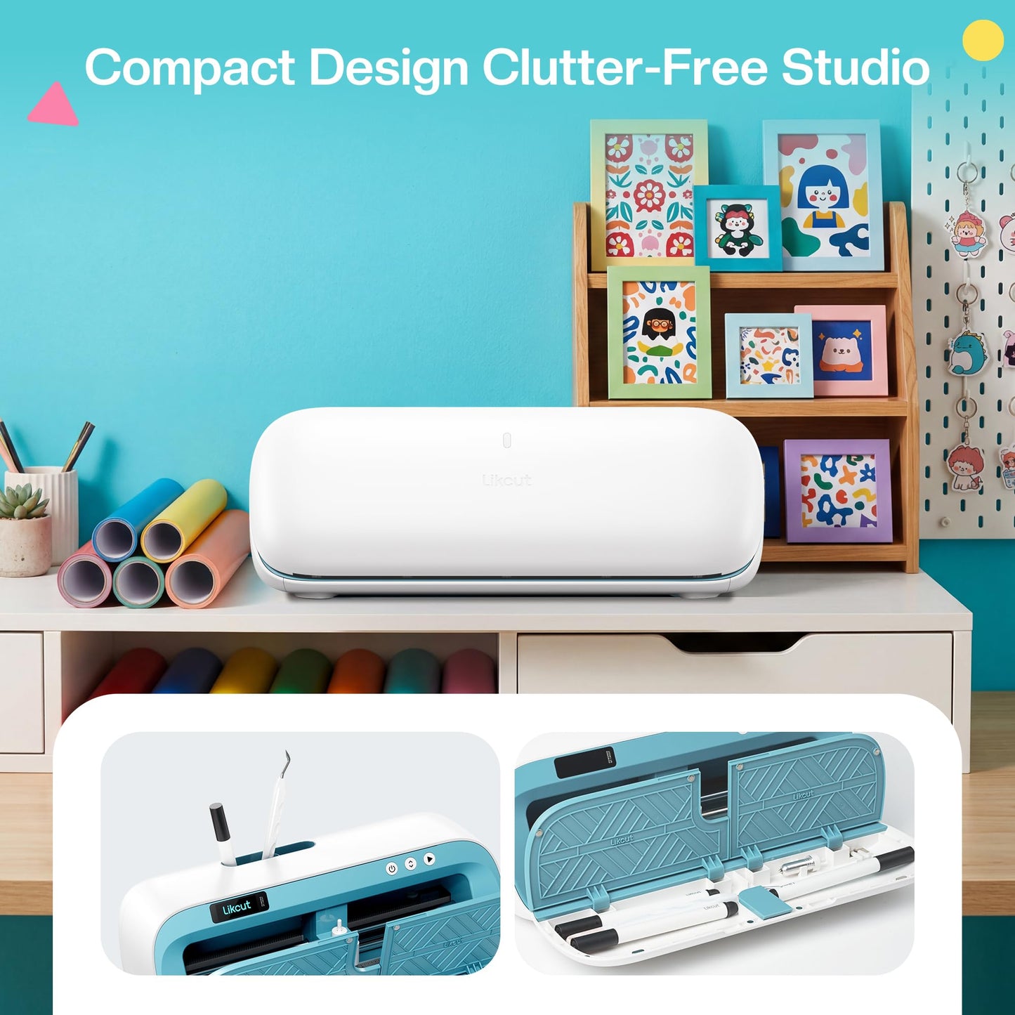 Likcut S41 Vinyl Cutter Machine with Print Then Cut