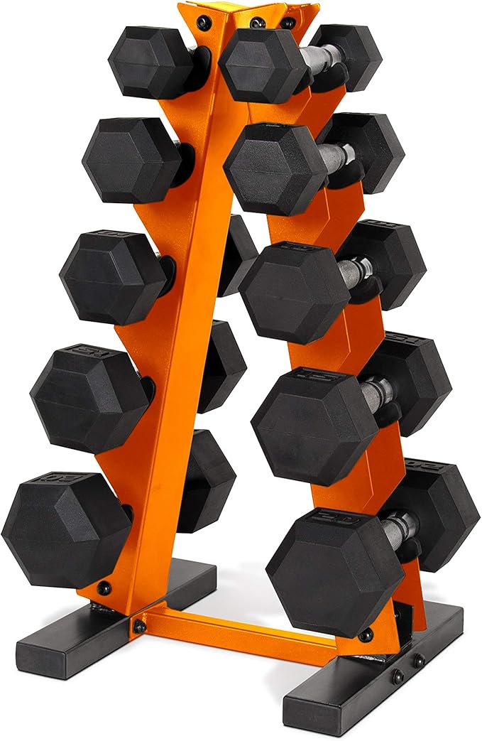 Barbell Dumbbell Set with Rack