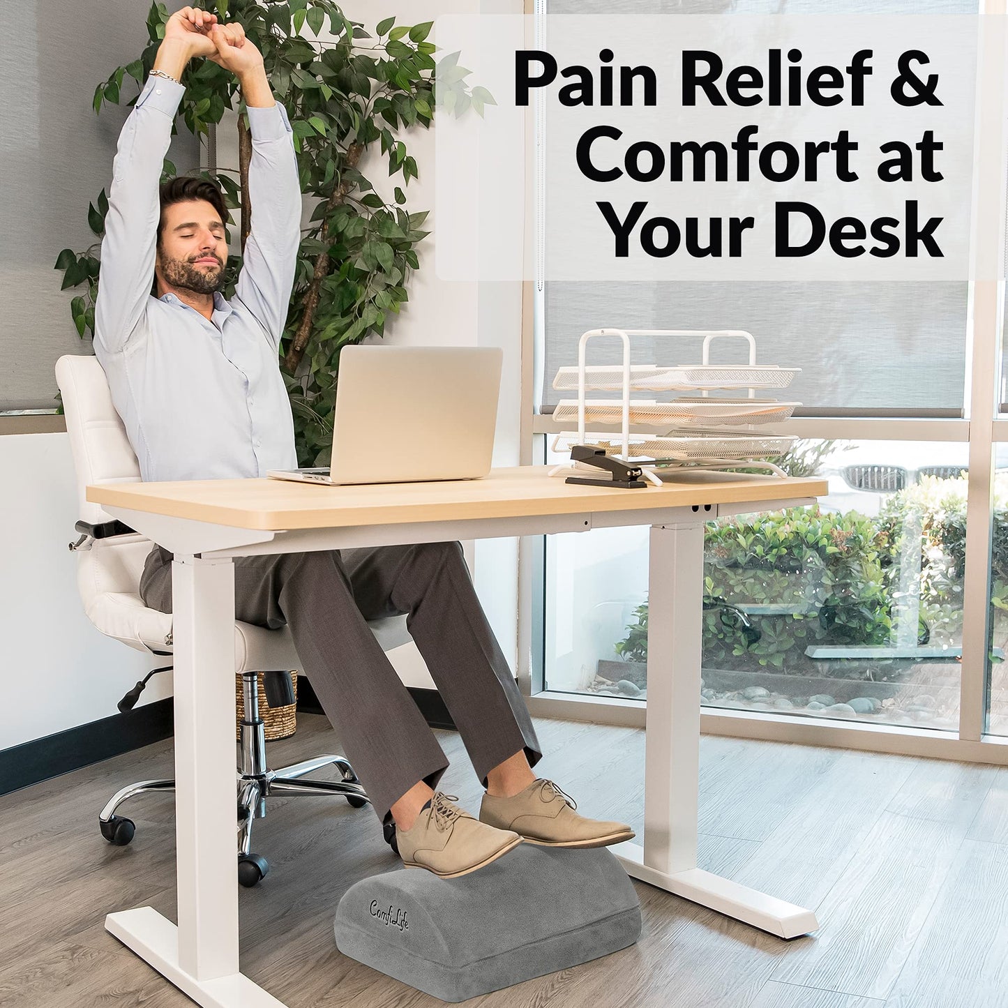 Foot Rest for Under Desk at Work