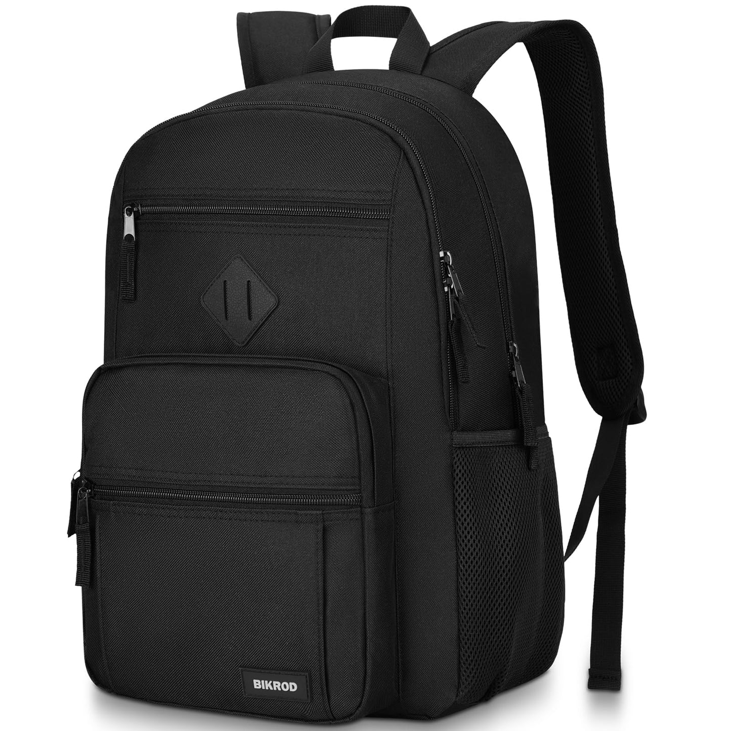 BIKROD Black Backpack Fits 15.6 Inch Notebook
