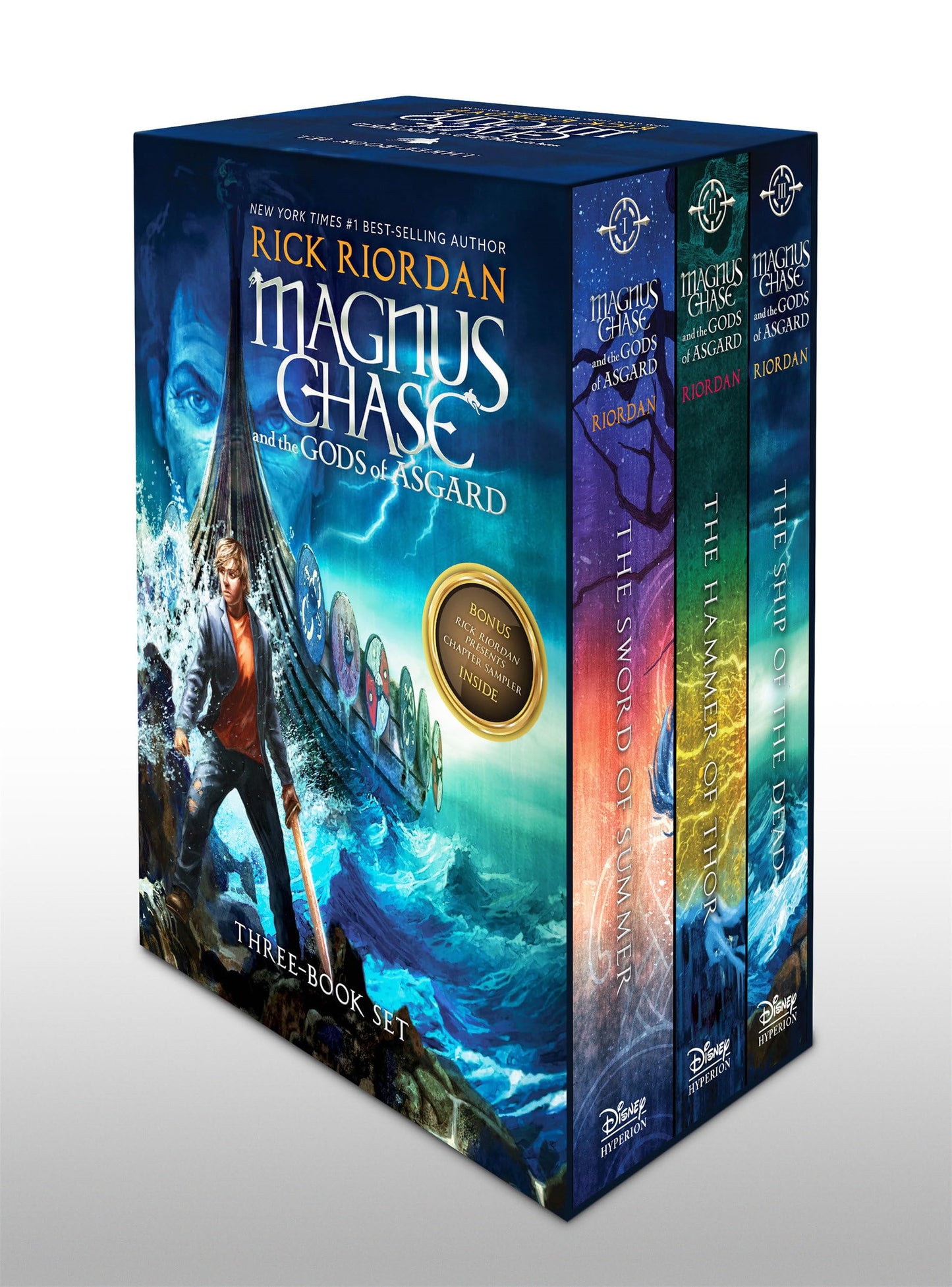Magnus Chase and the Gods of Asgard Boxed Set- paperback