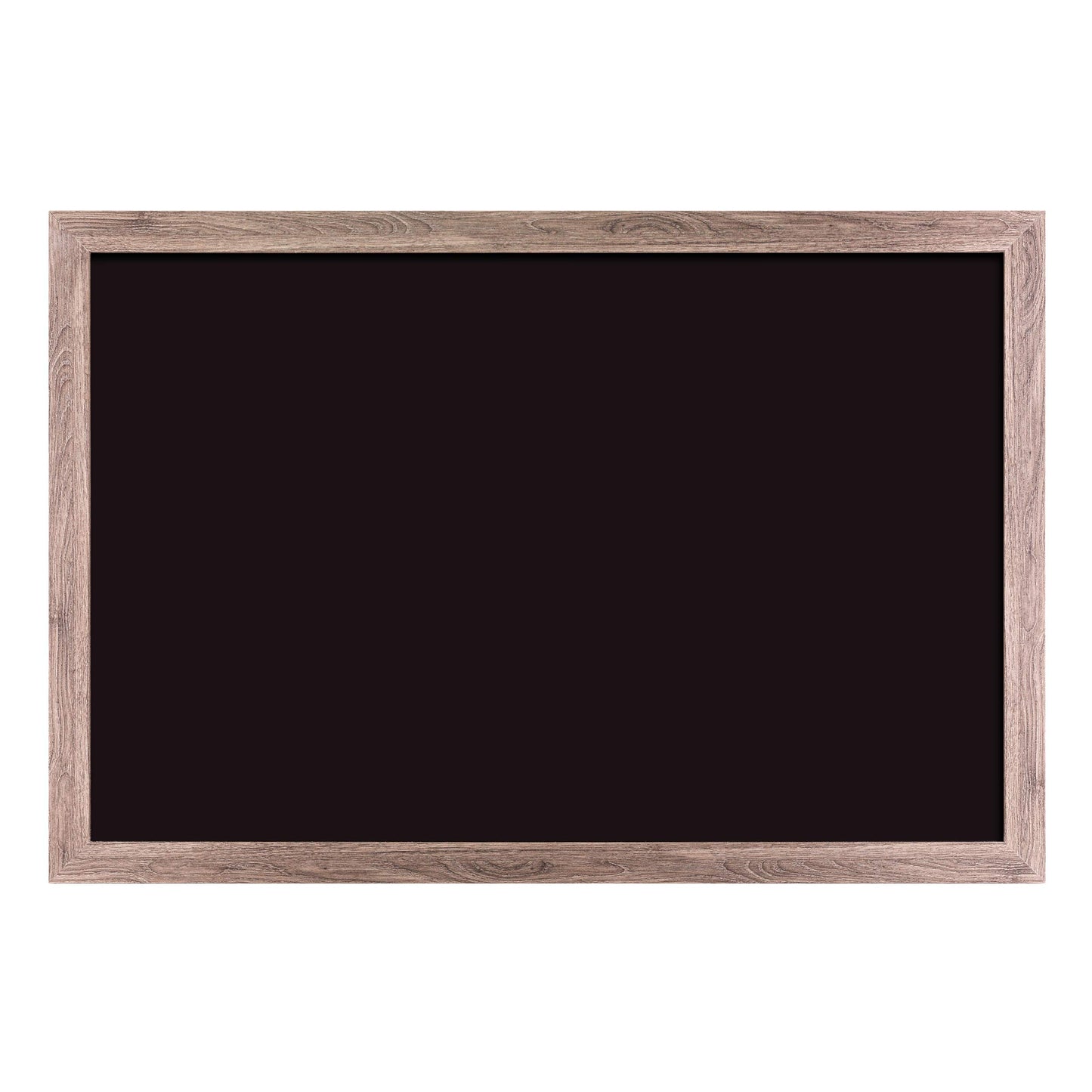 U Brands Magnetic Chalkboard, 24" x 36", Rustic Wood Frame