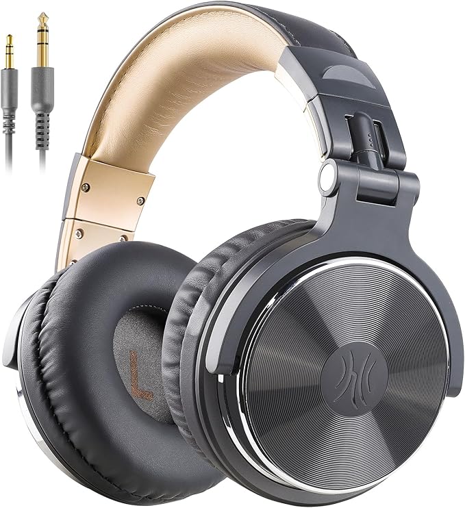 Wired Over Ear Headphones Hi-Res Studio Stereo Headsets