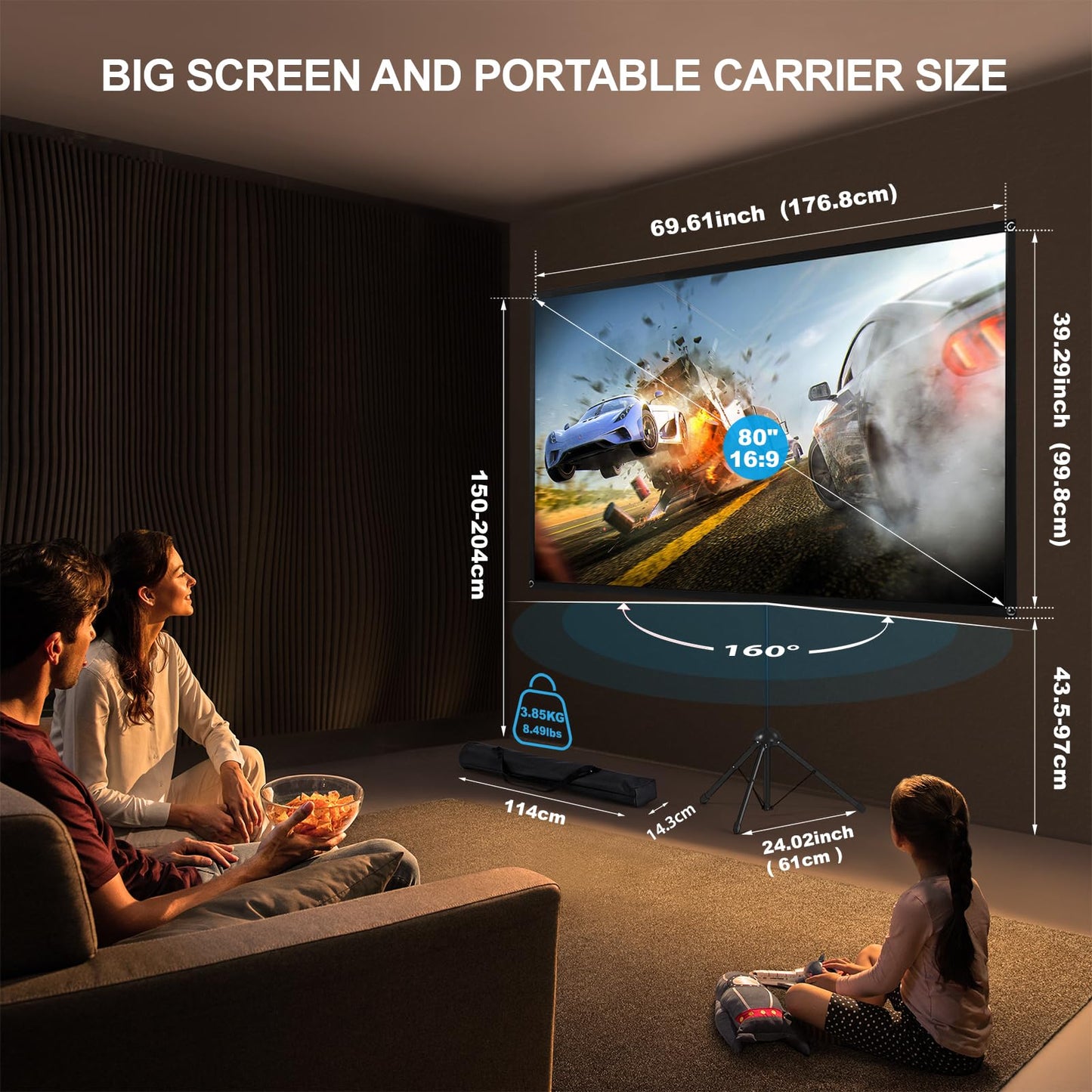 Portable Projector Screen