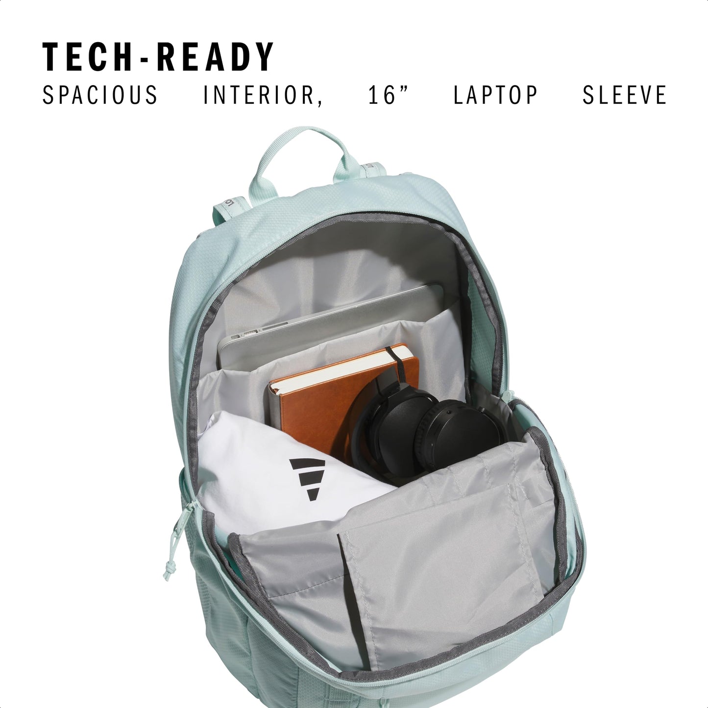 adidas Excel 7 School Backpack for Laptop, Gym and Travel, 34L