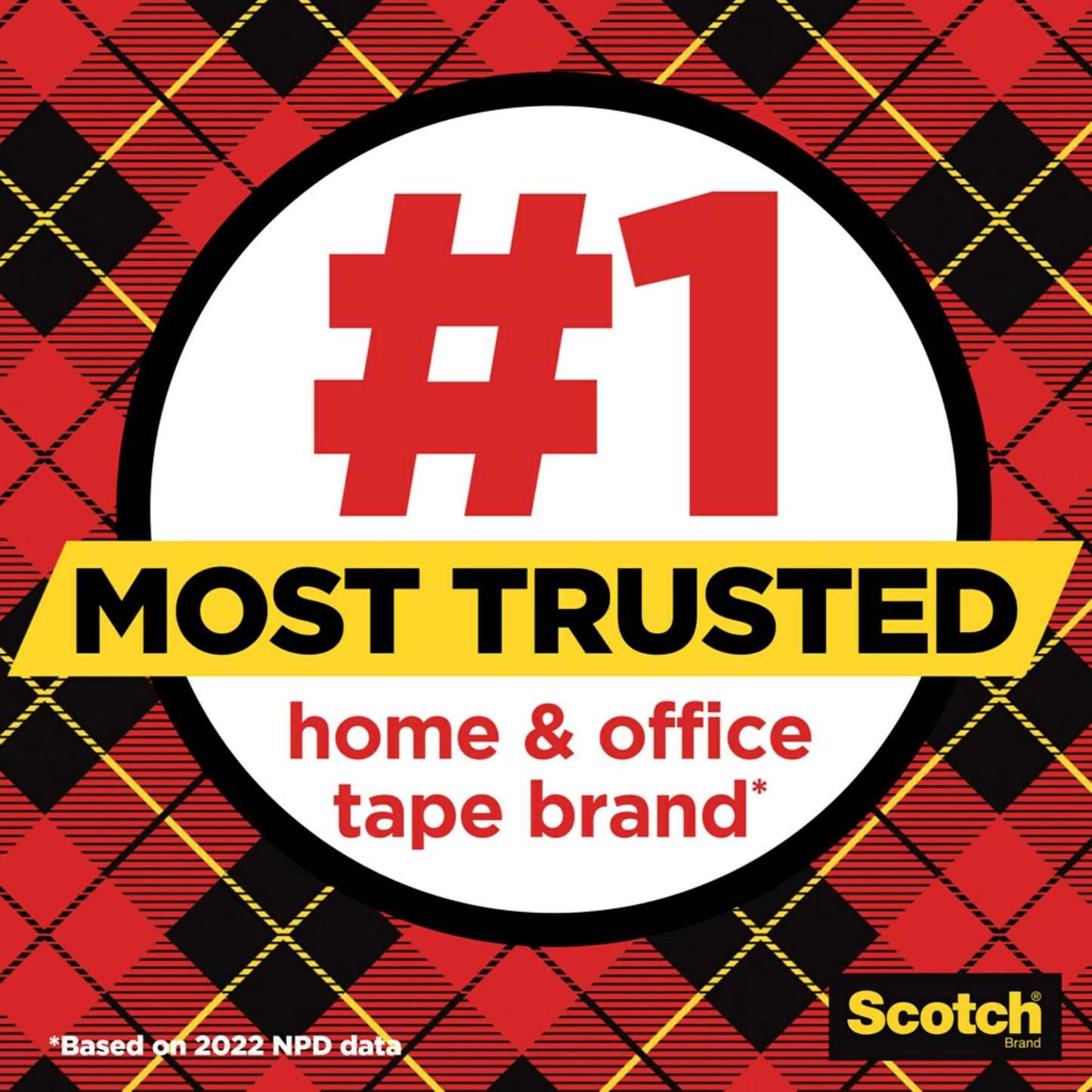 Scotch Transparent Tape, Clear Tape, 1 Inch Core, 3/4 in x 1000 in, 6 Boxes