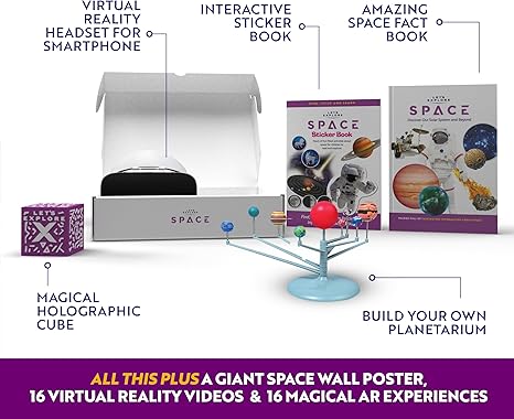 Let's Explore VR Headset- Explore Our Solar System