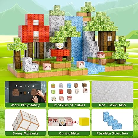 Magnetic Blocks - 100PCS World Set