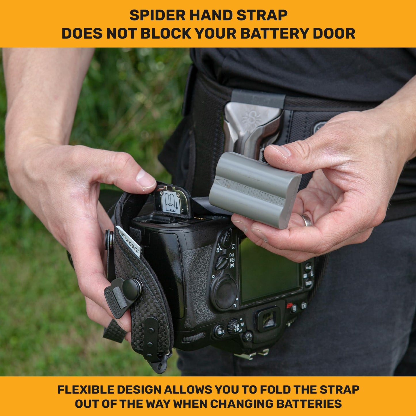 SPIDER HOLSTER – SpiderPro Camera Hand Strap