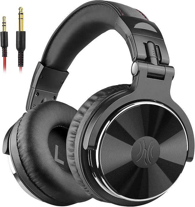 Wired Over Ear Headphones Hi-Res Studio Stereo Headsets