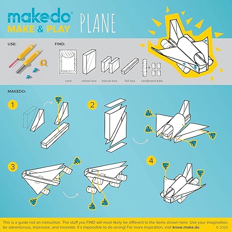 Cardboard art tools- Fold-Roller- Discover Makedo