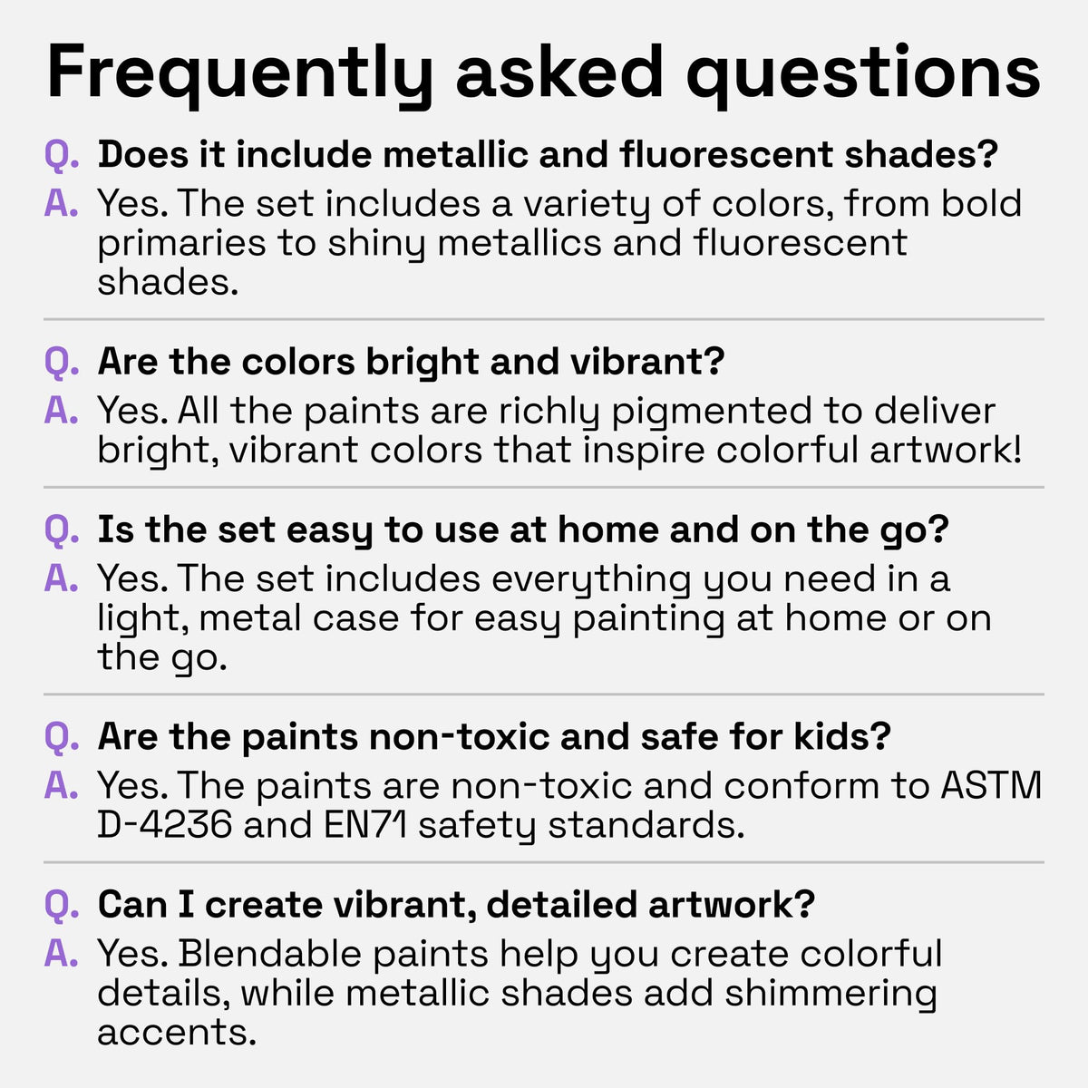 ARTISTRO 50 Colors Watercolor Paint Set with Palette & Brush Pens