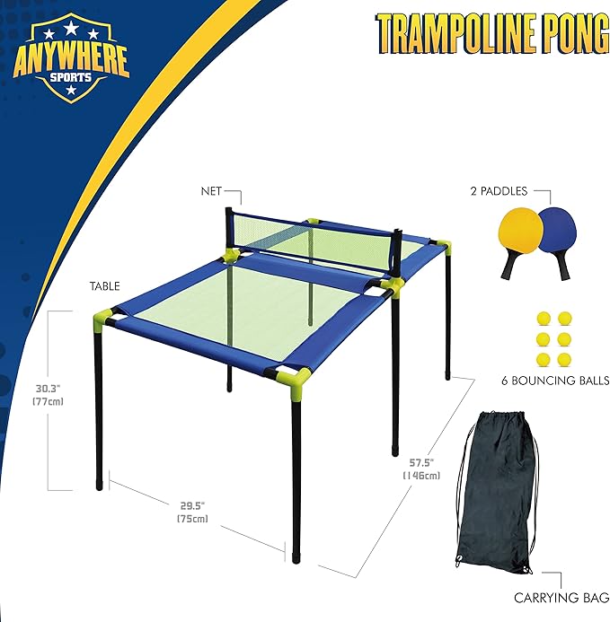 Ping Pong Table- Trampoline