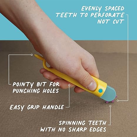 Cardboard art tools- Fold-Roller- Discover Makedo