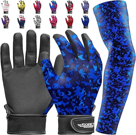 Youth Batting Gloves with Arm Sleeve