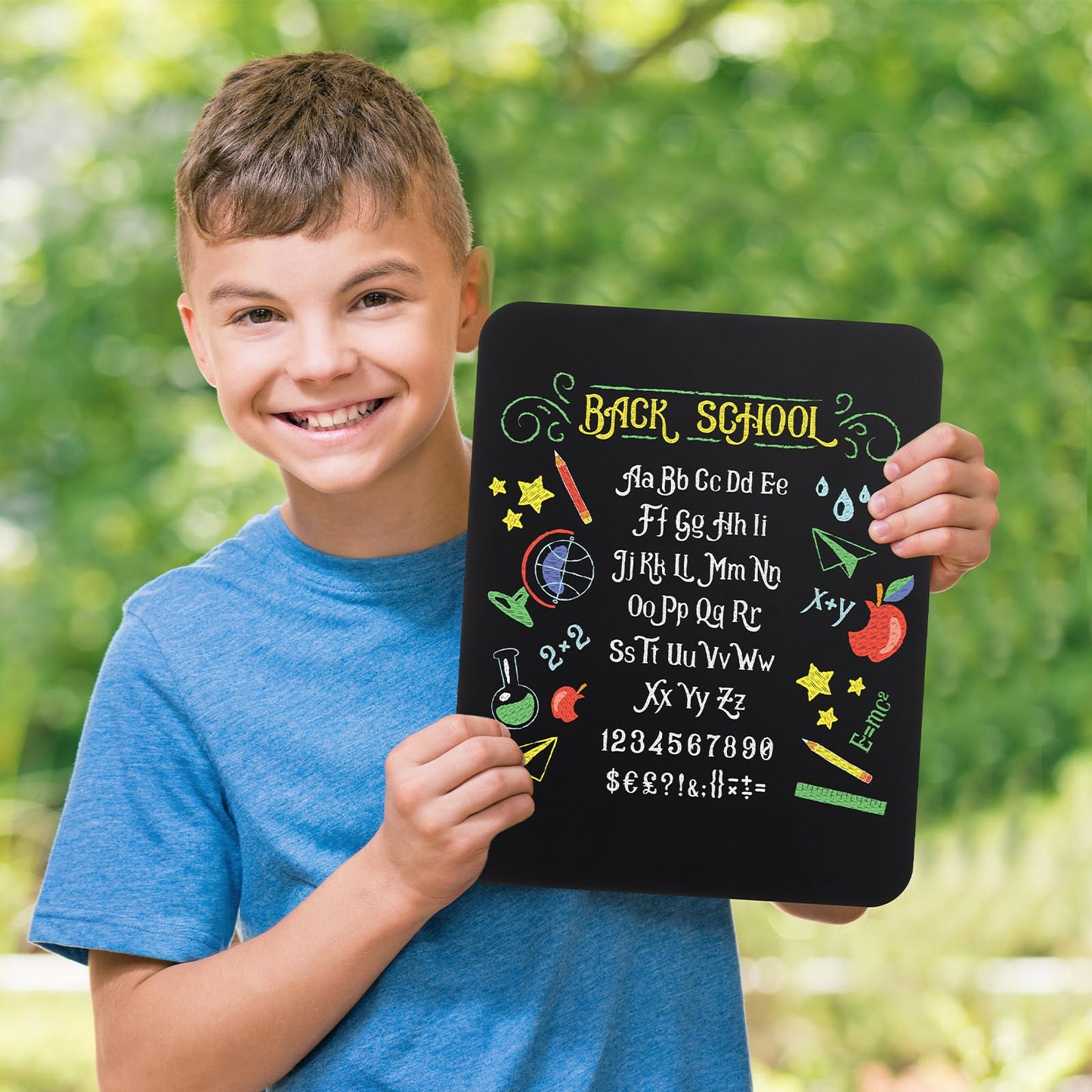 Humyoun 6 Pcs Chalk Board, Double-Sided Chalkboard, 9.5" X 12"