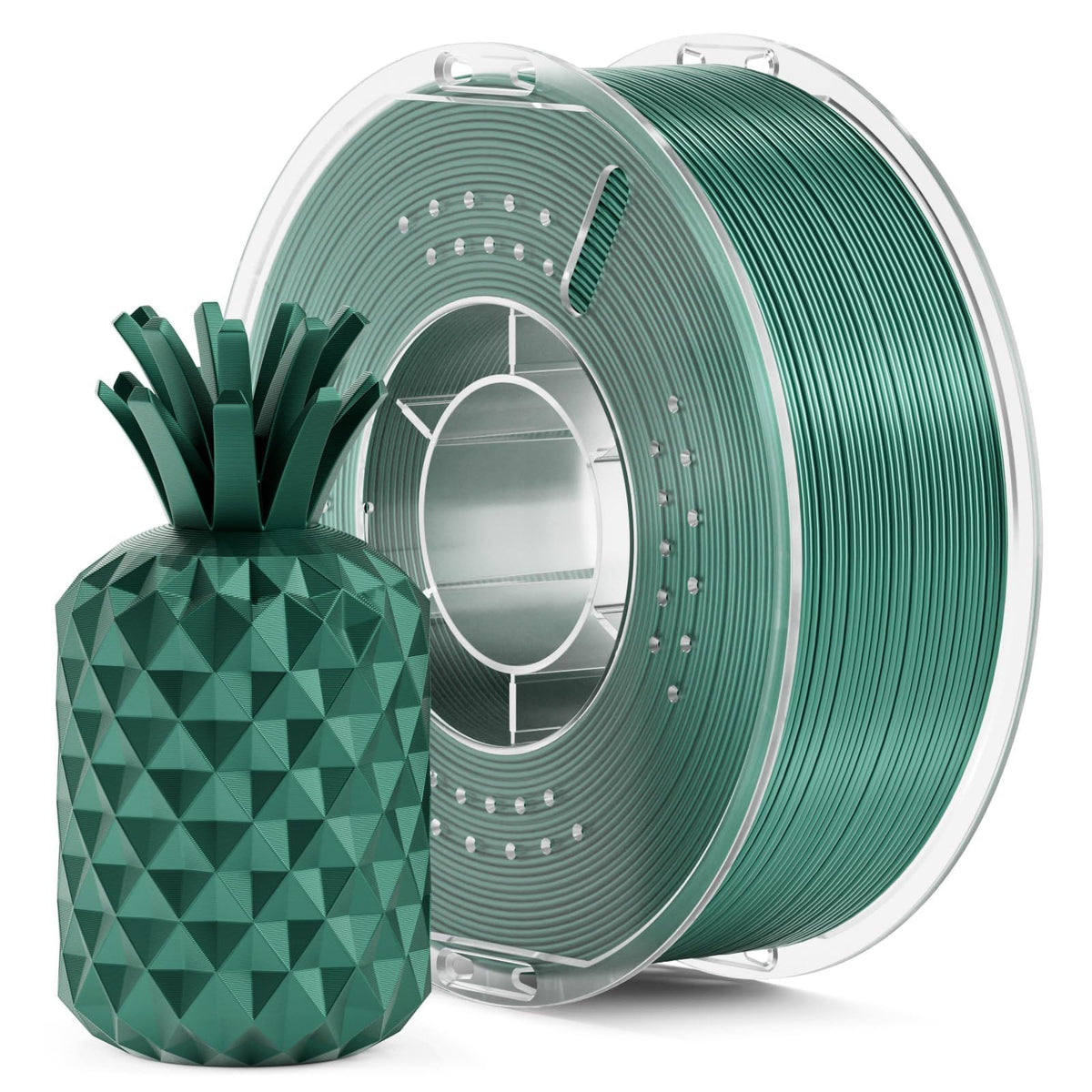 ELEGOO PLA 3D Printer Filament 1.75mm Metallic Green 1KG
